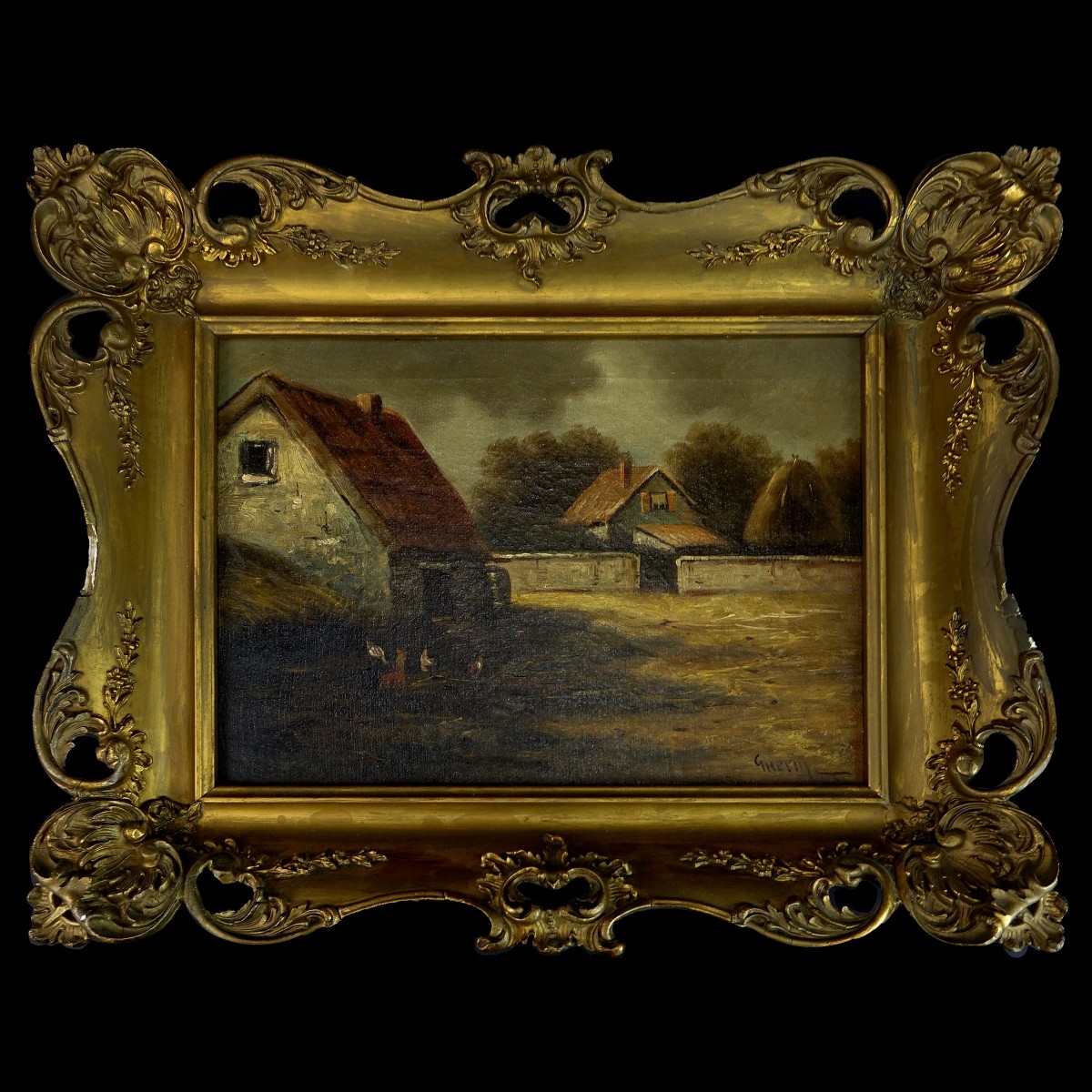 19/20th Century OIl on Canvas