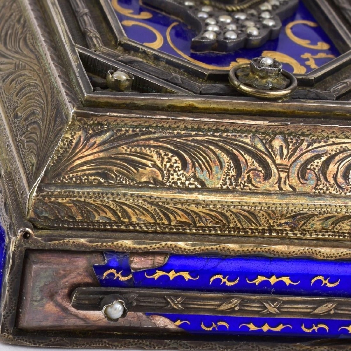 Antique Vienesse Silver and Enamel Box