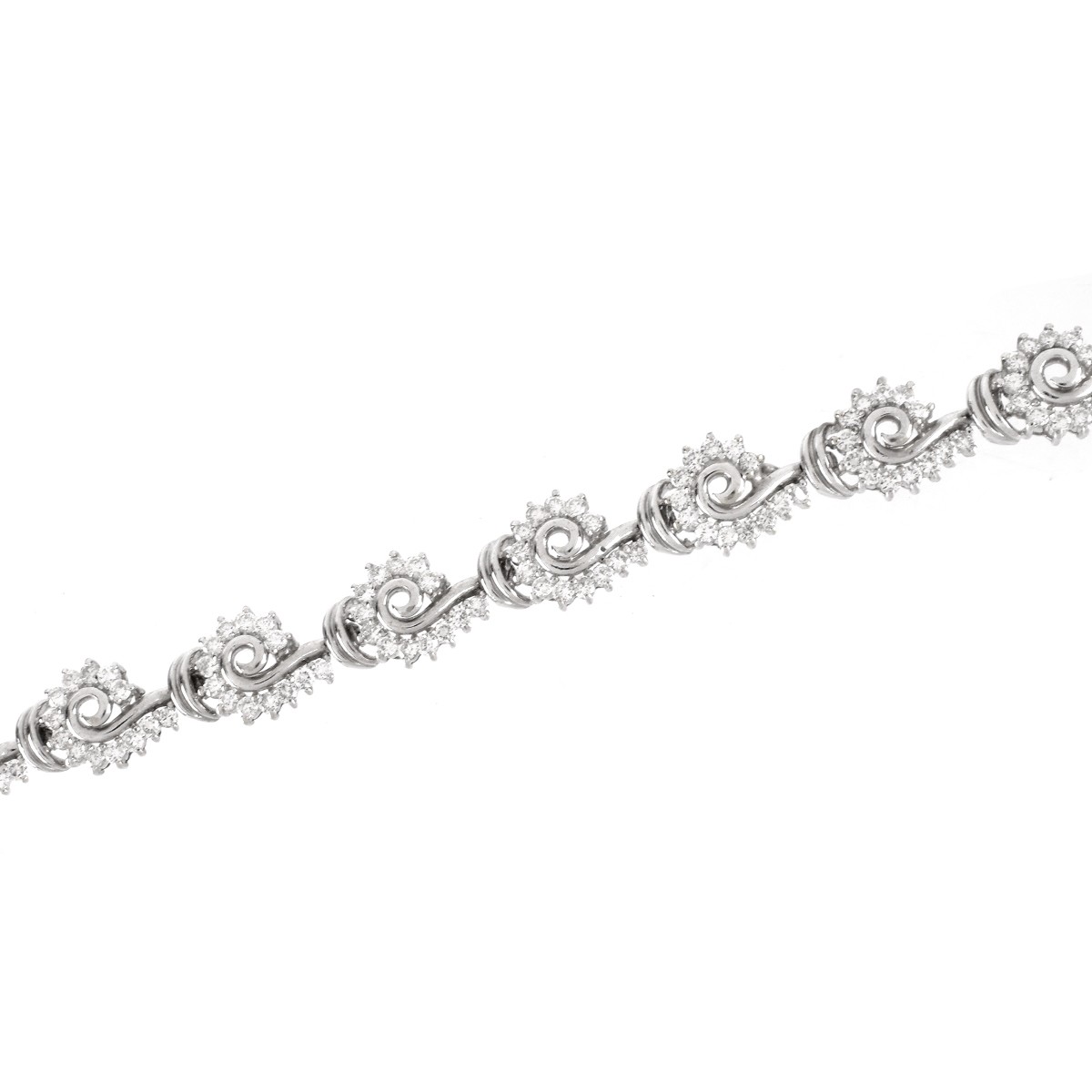 Diamond and 14K Bracelet