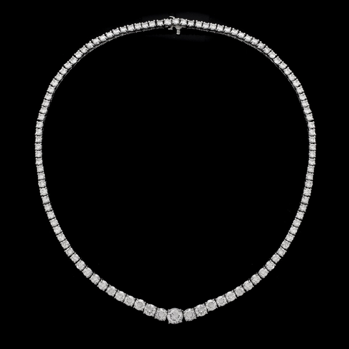 Vintage Diamond and Platinum Necklace