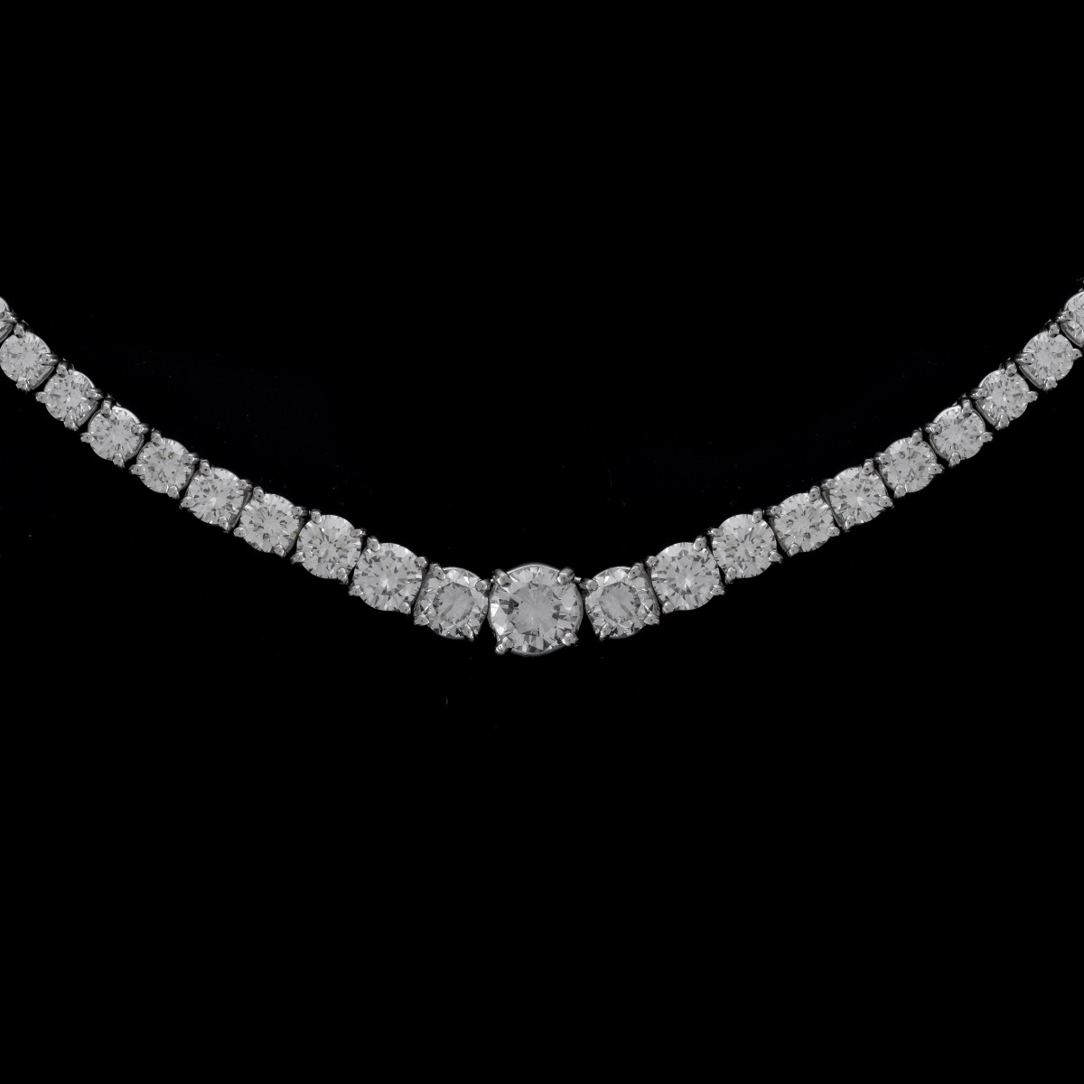 Vintage Diamond and Platinum Necklace