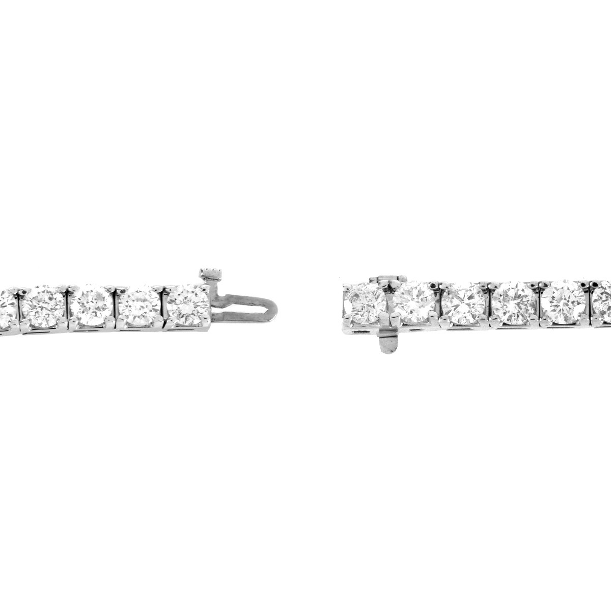 Diamond and 14K Tennis Bracelet