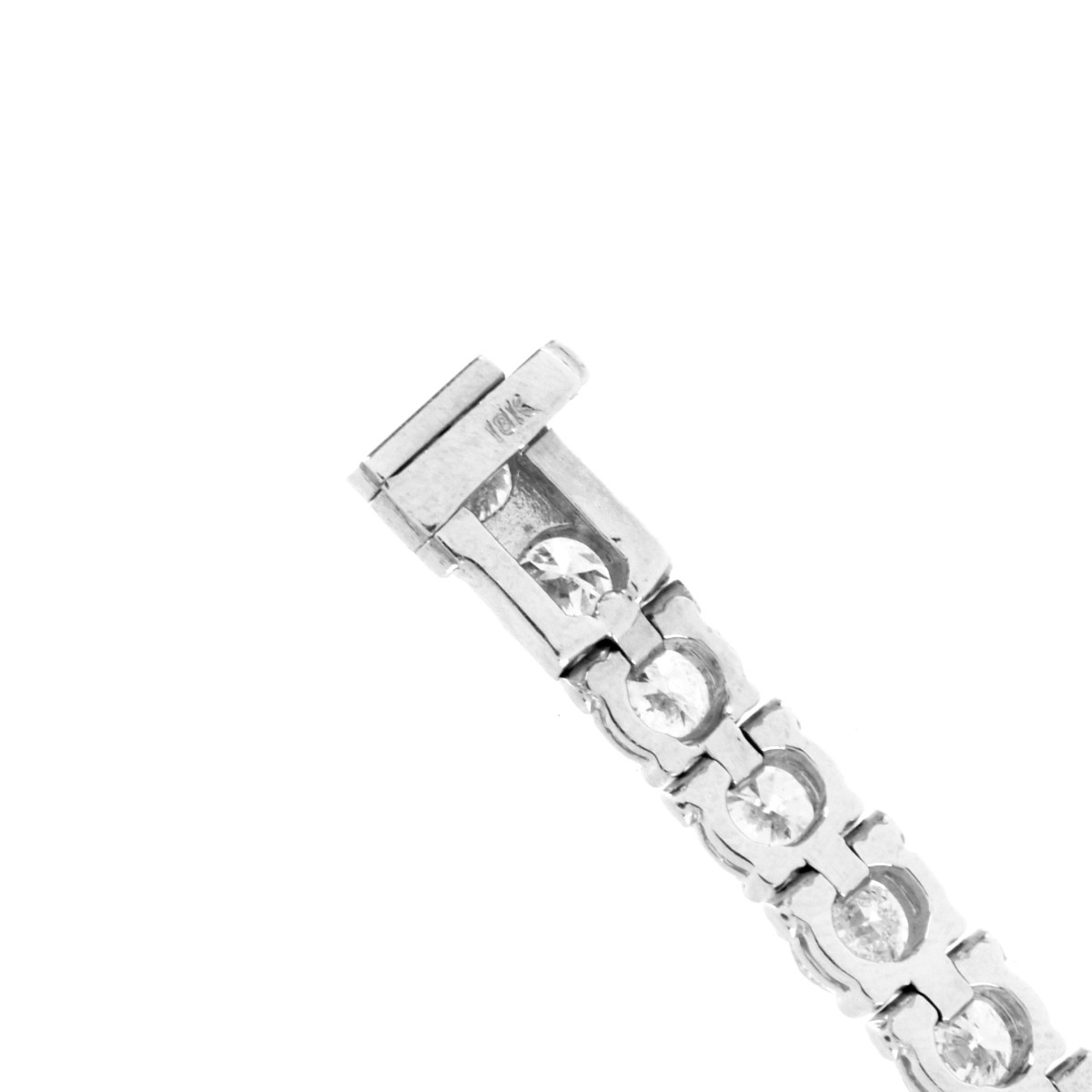 Diamond and 18K Tennis Bracelet