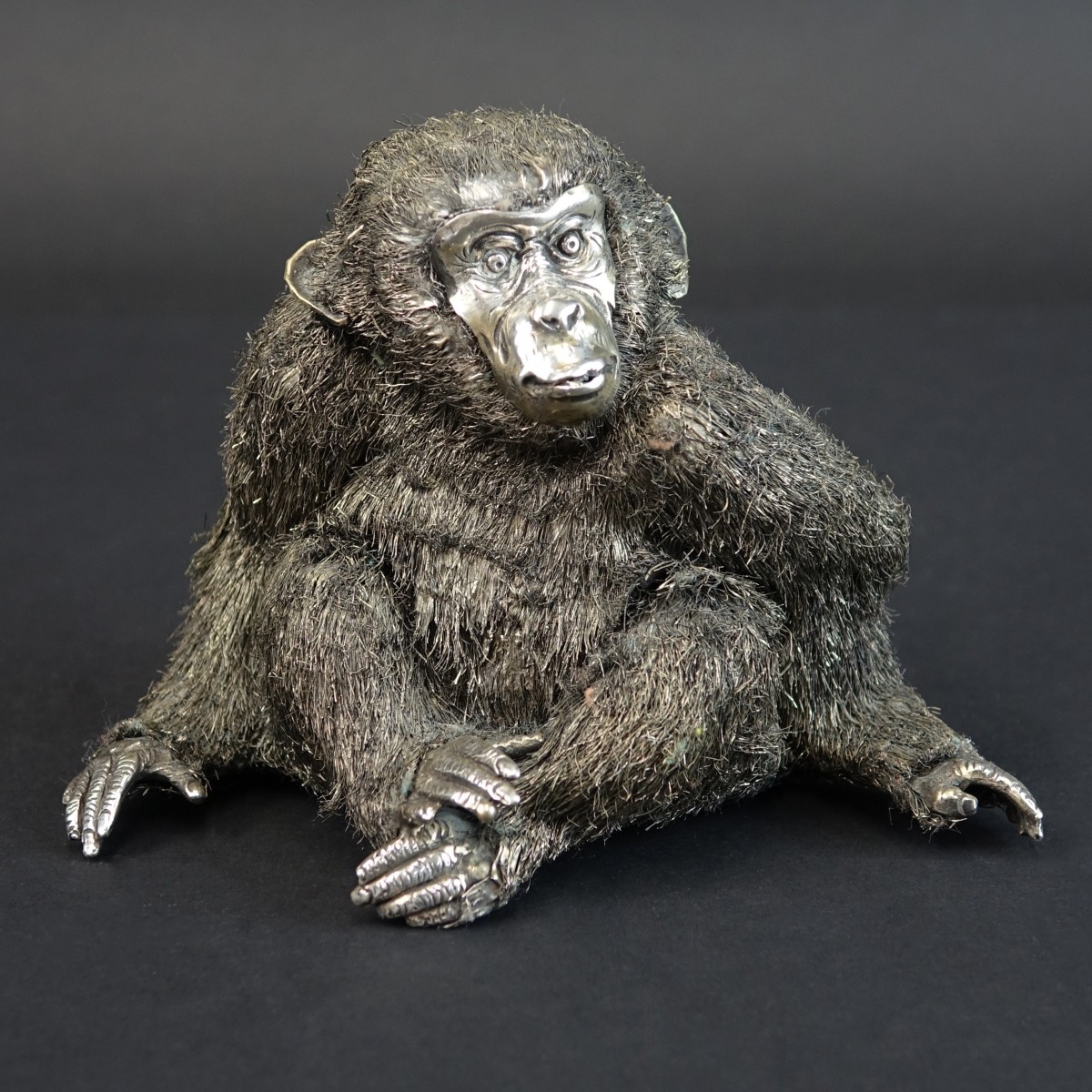 Buccellati (1891 - 1967) Sterling Silver Monkey