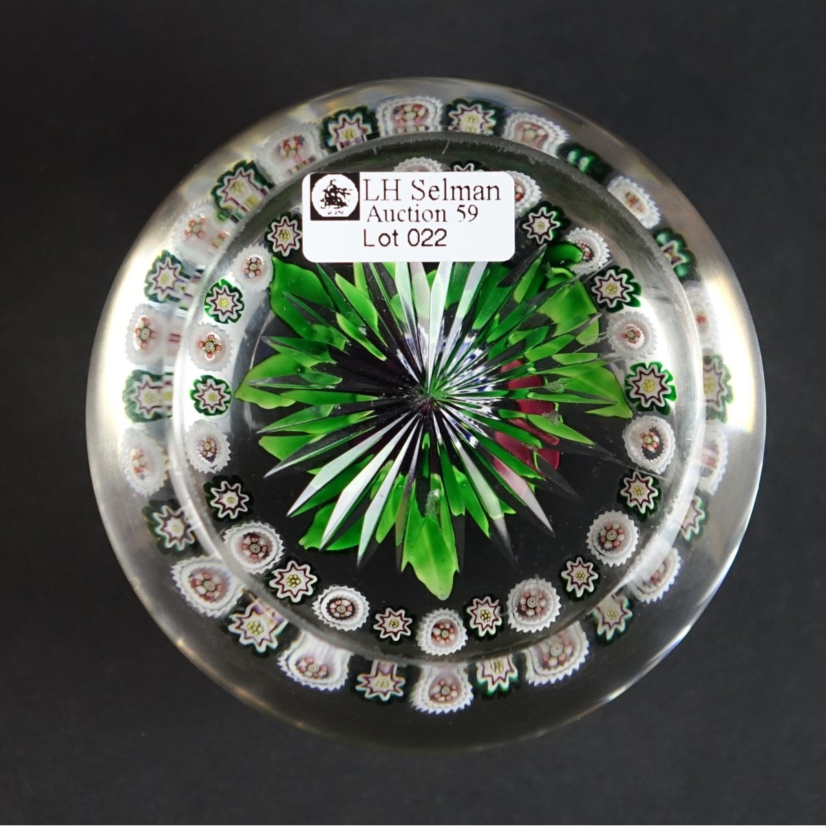 Saint Louis Art Glass Paperweight