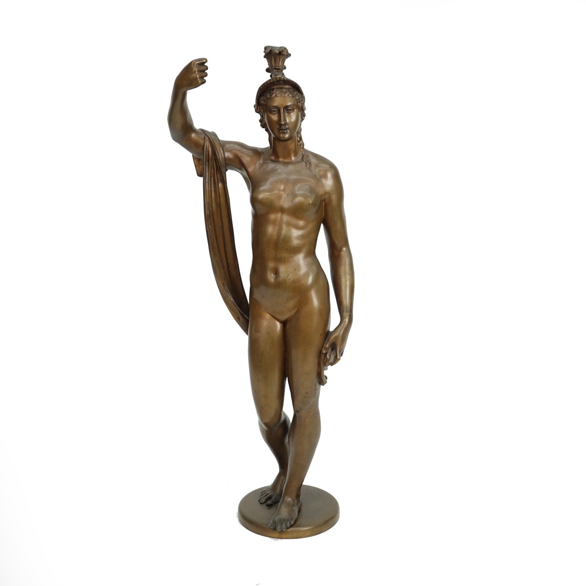 Large 20th C. Roman Bronze Sculpture