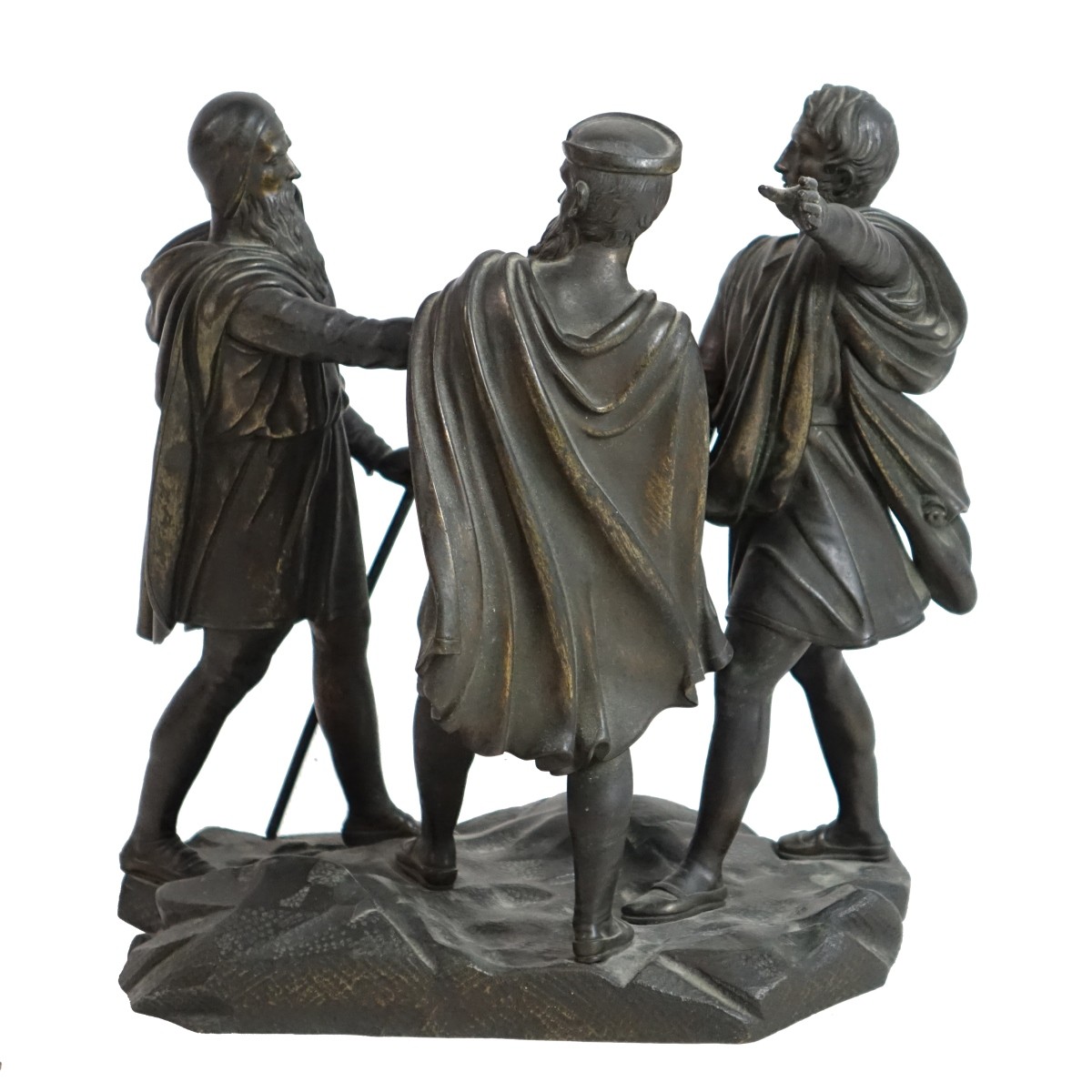 Antique European School Bronze Sculpture