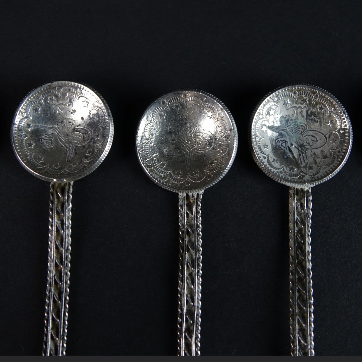 Turkish Coin Demitasse Spoons