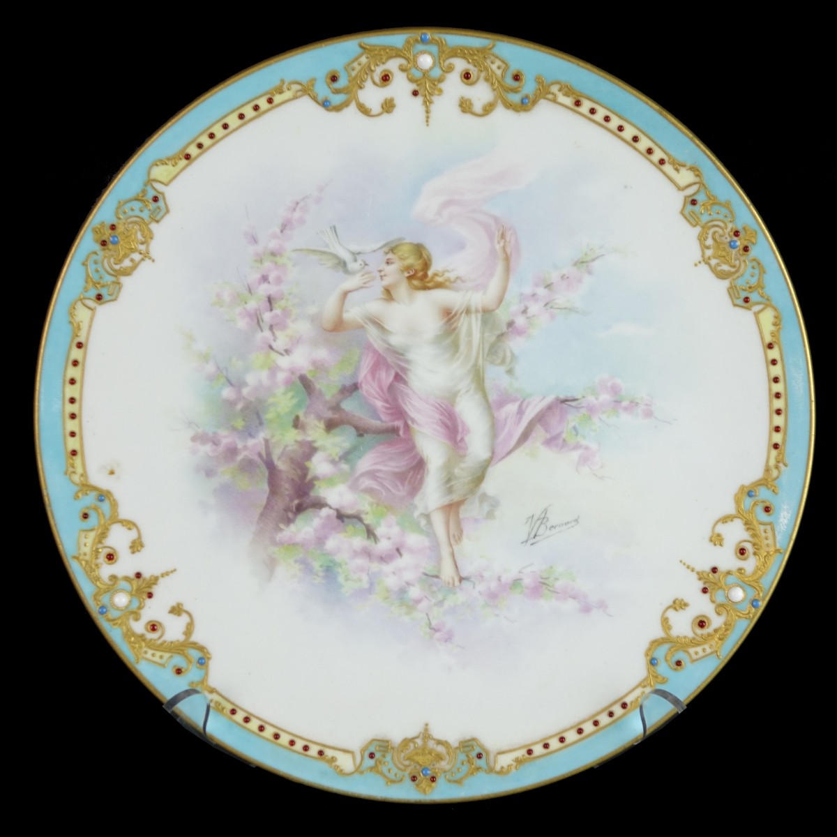 19/20th C. Sevres Cabinet Plate