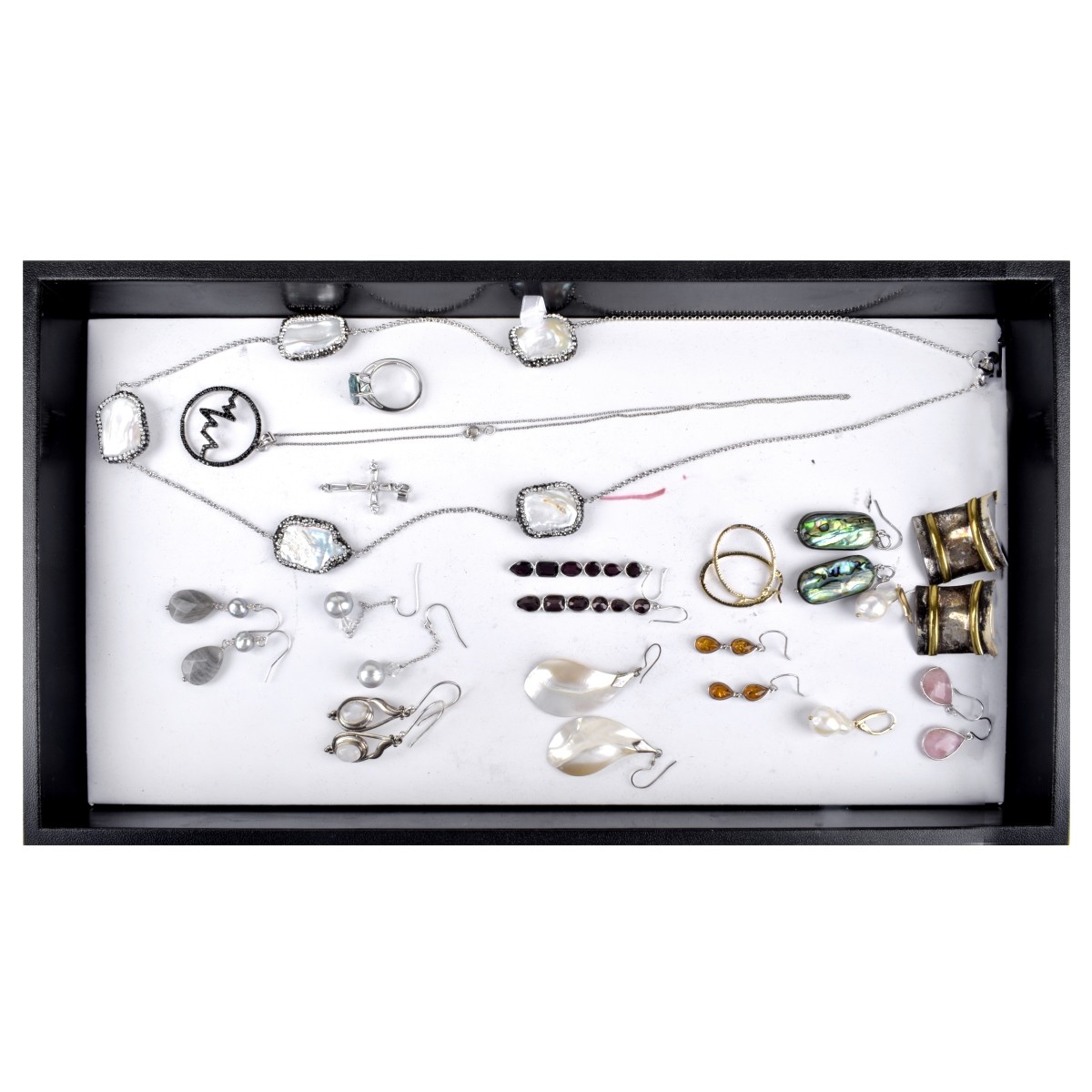 Collection of Silver and Gemstone Jewelry