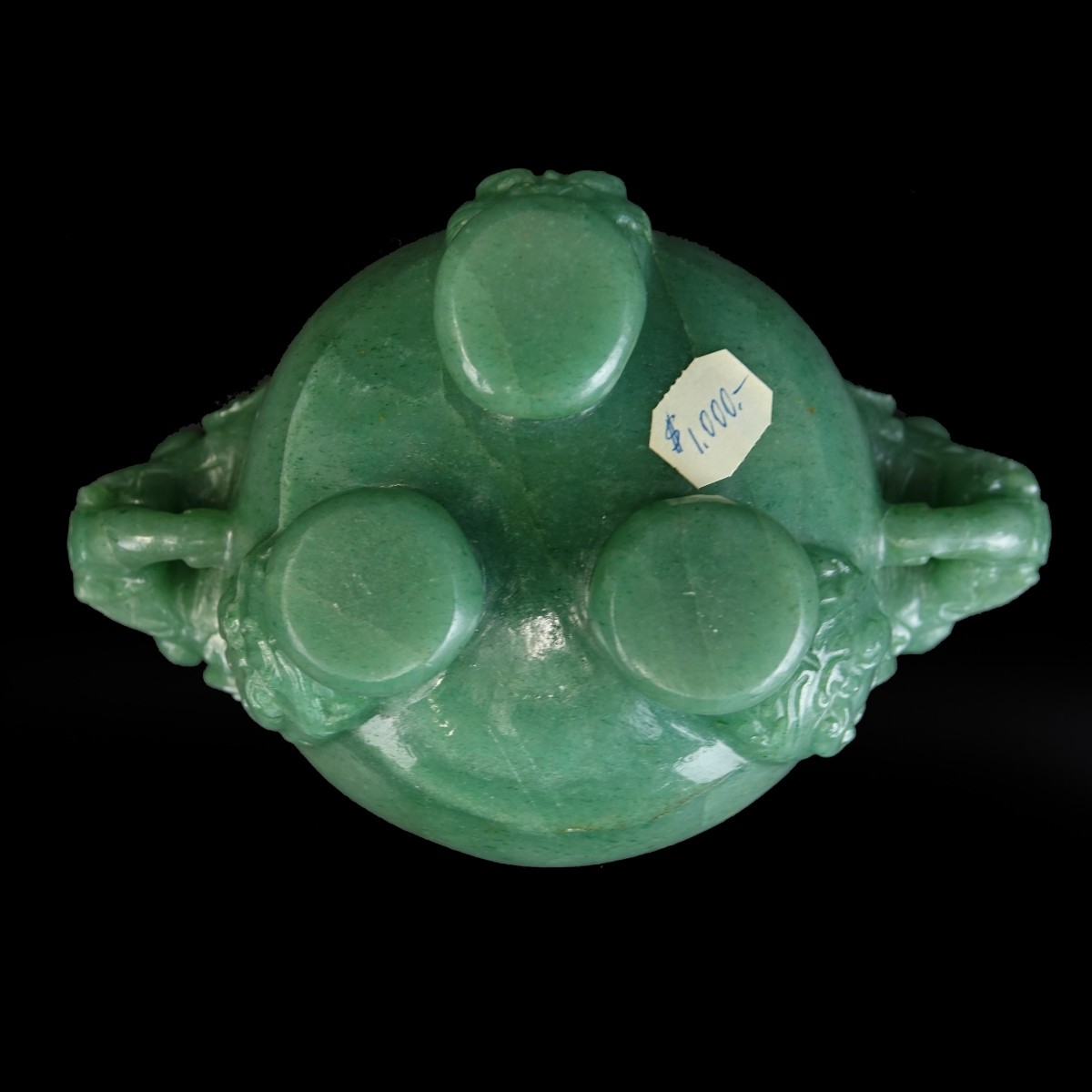 Chinese Serpentine Jade Incense Burner