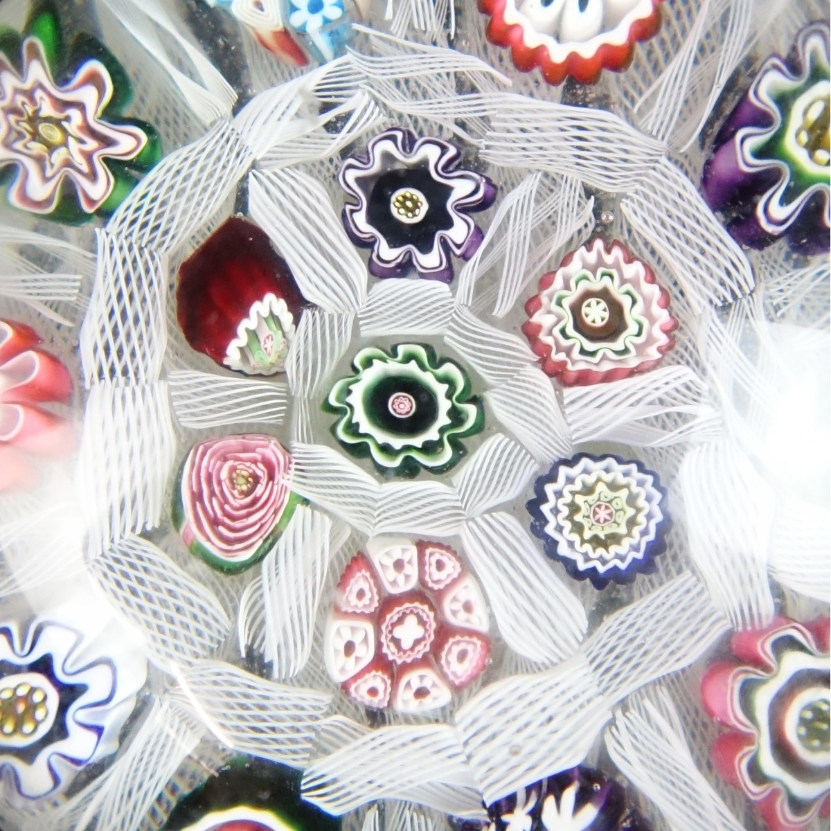 Antique Clichy Art Glass Paperweight
