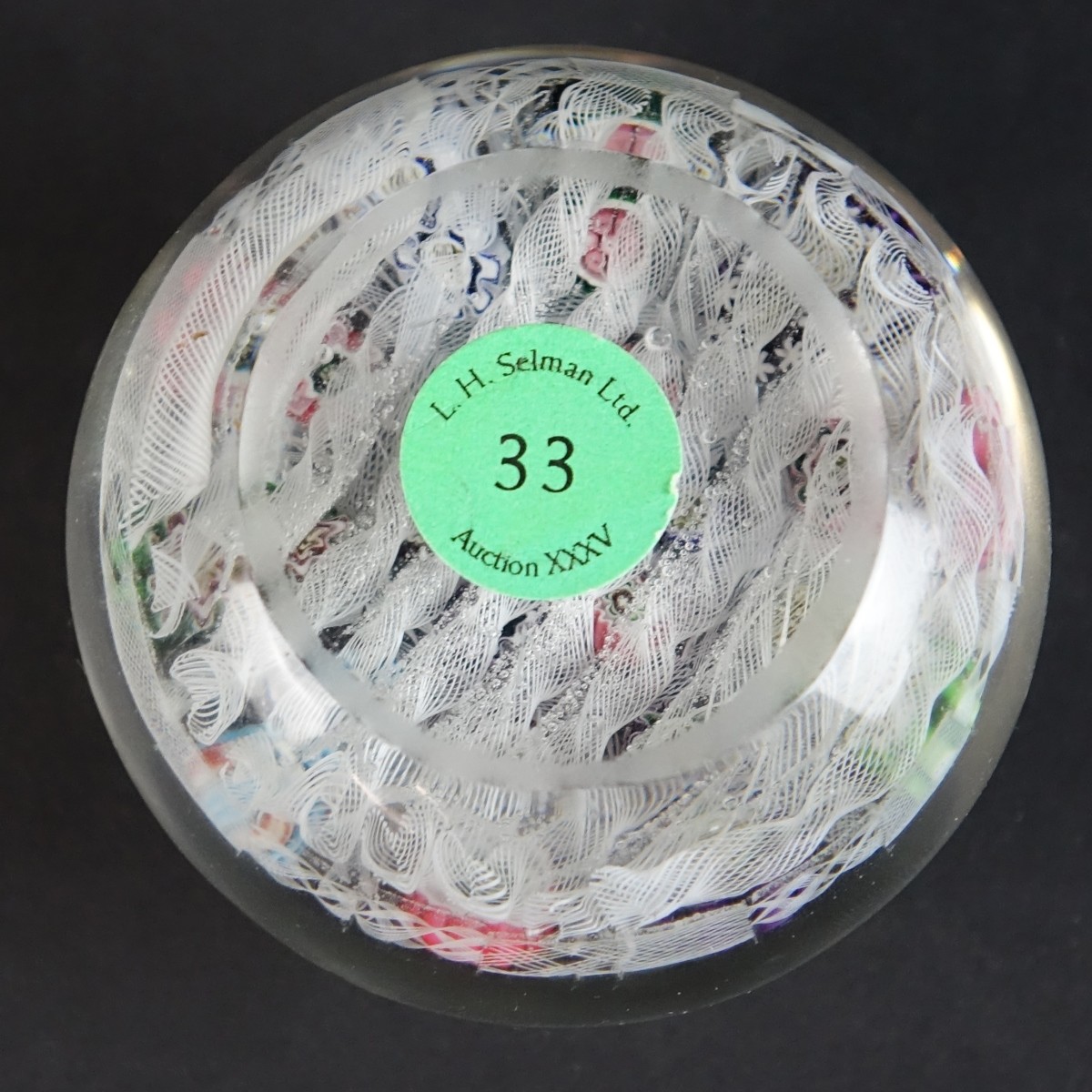 Antique Clichy Art Glass Paperweight