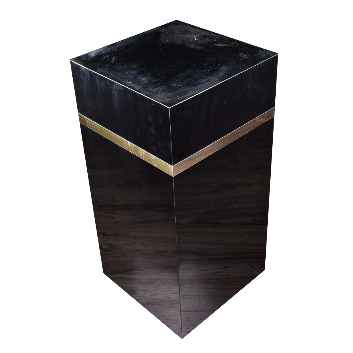 Laminate Pedestal with Silver Band