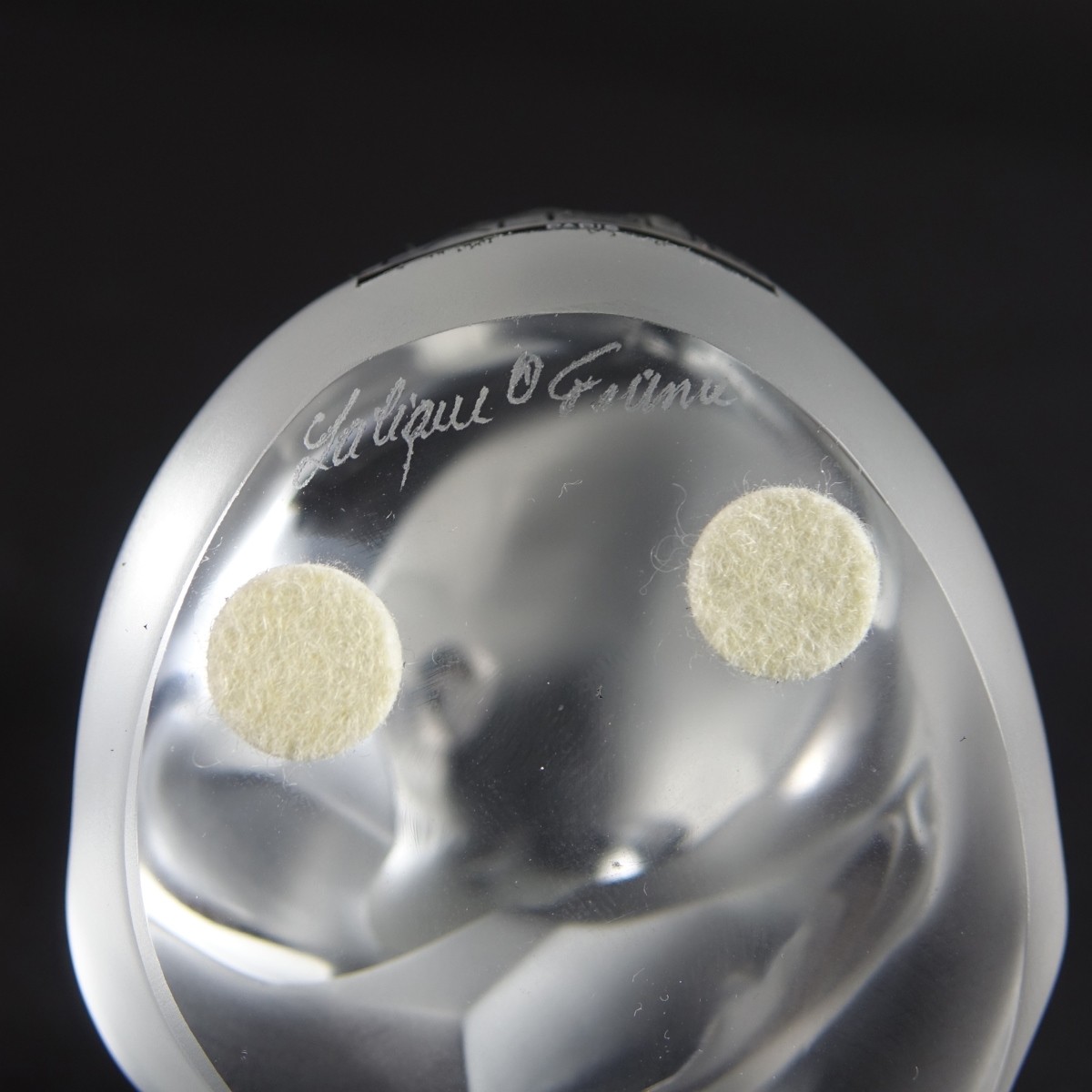 Lalique "Panda" Crystal Figurine