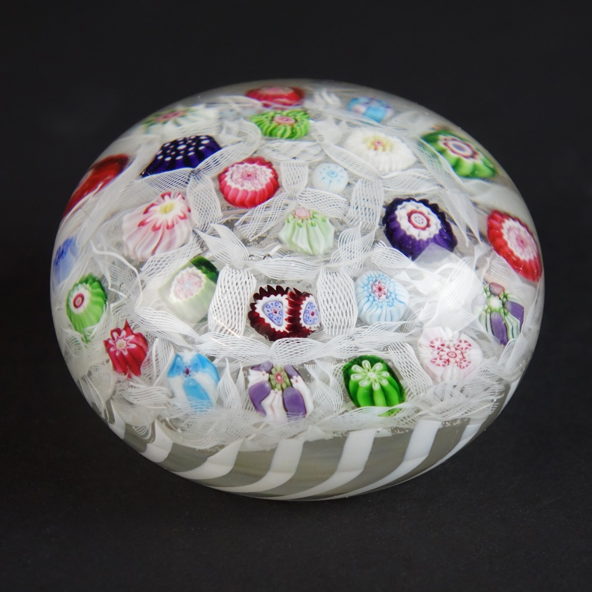 Antique Clichy Millefiori Paperweight