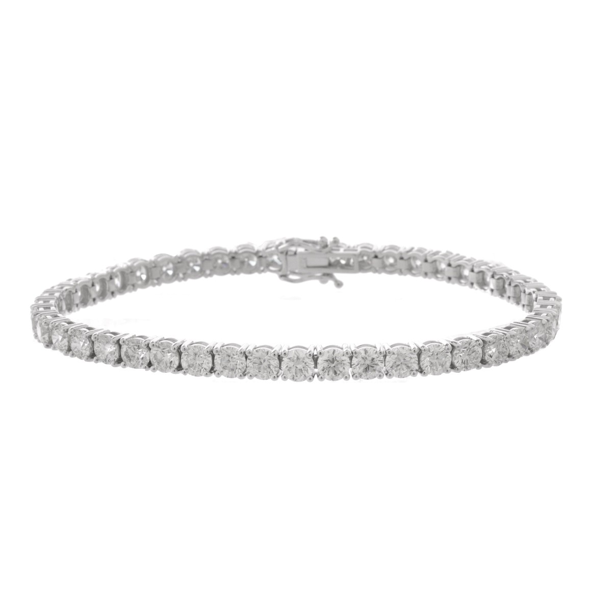 10.75 Carat Diamond Tennis Bracelet