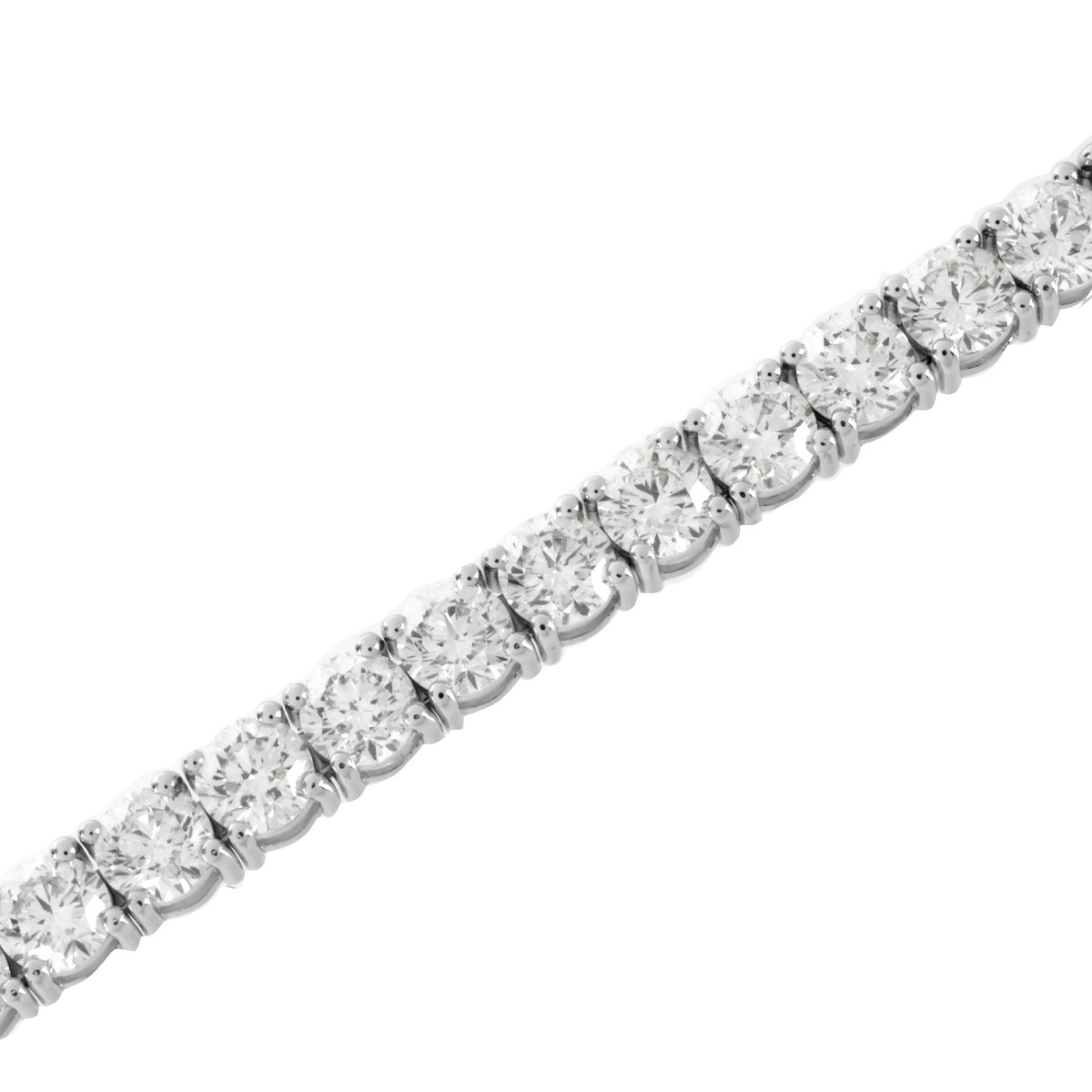 10.75 Carat Diamond Tennis Bracelet