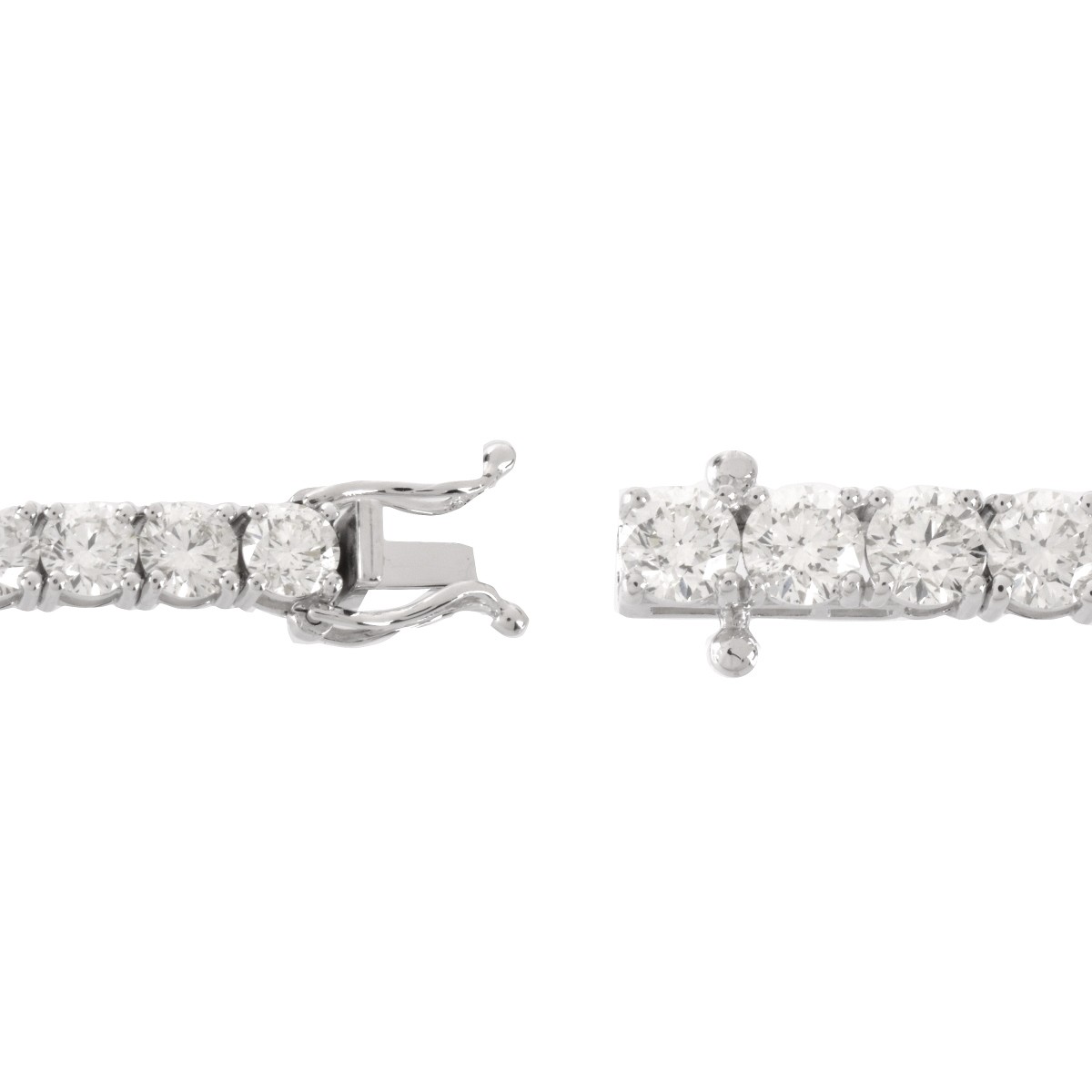 10.75 Carat Diamond Tennis Bracelet