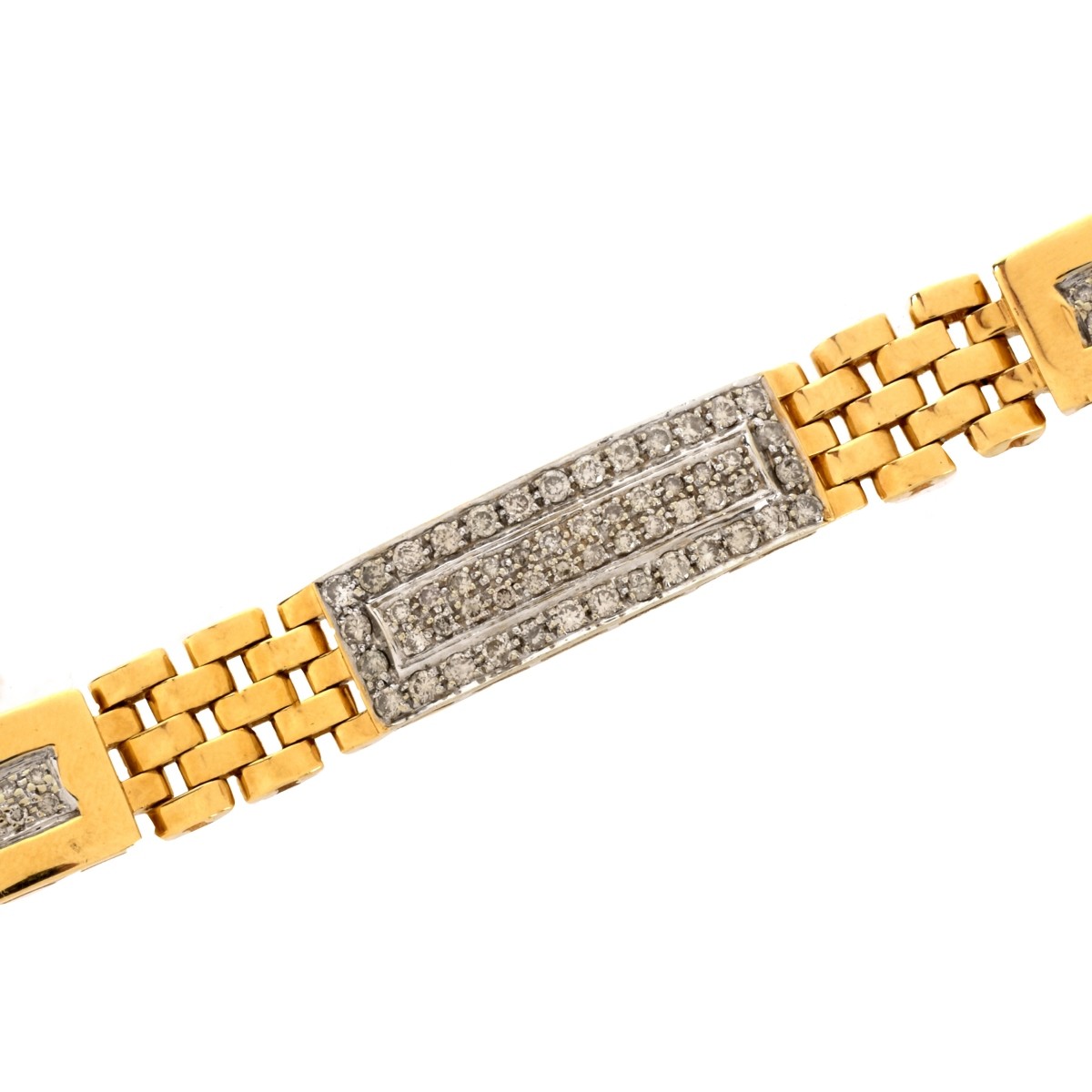 Diamond and 14K Bracelet