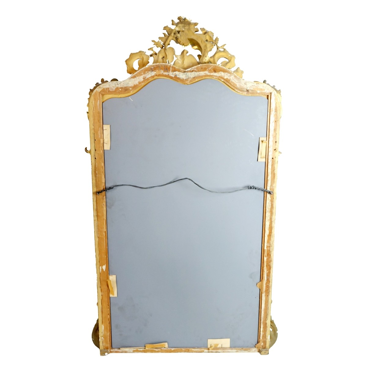 19th C. French Rococo Style Mirror