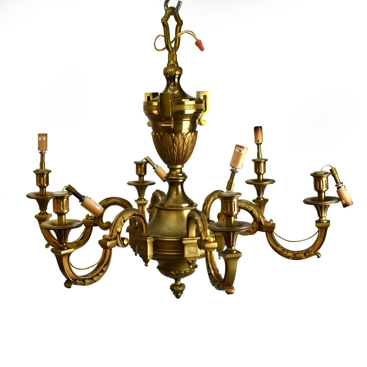 French Bronze Chandelier