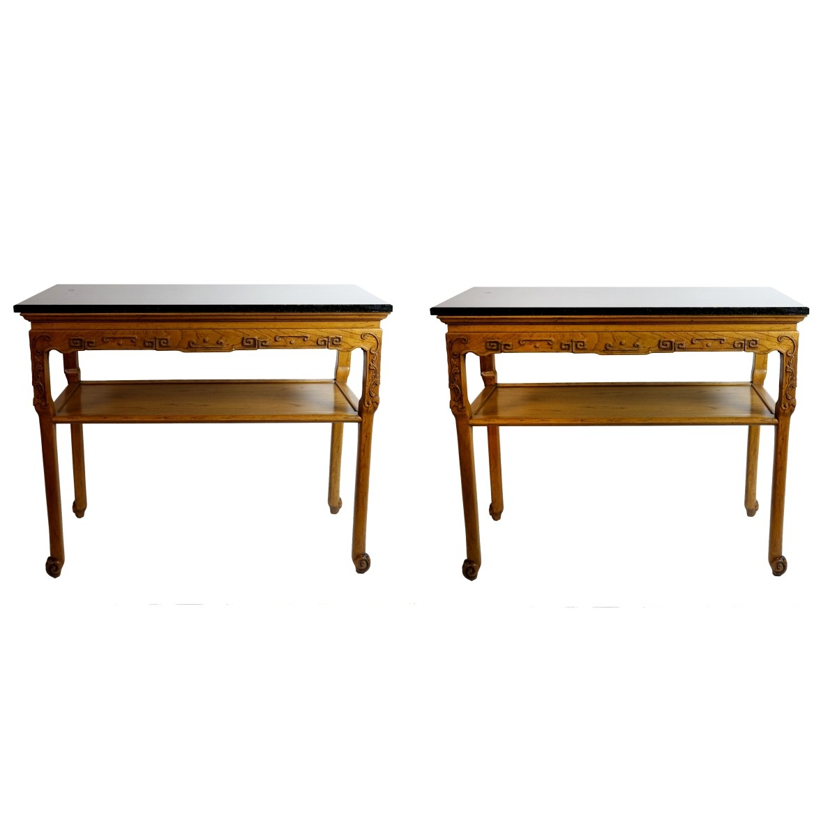 Pair of Baker Furniture "Far East" Tables