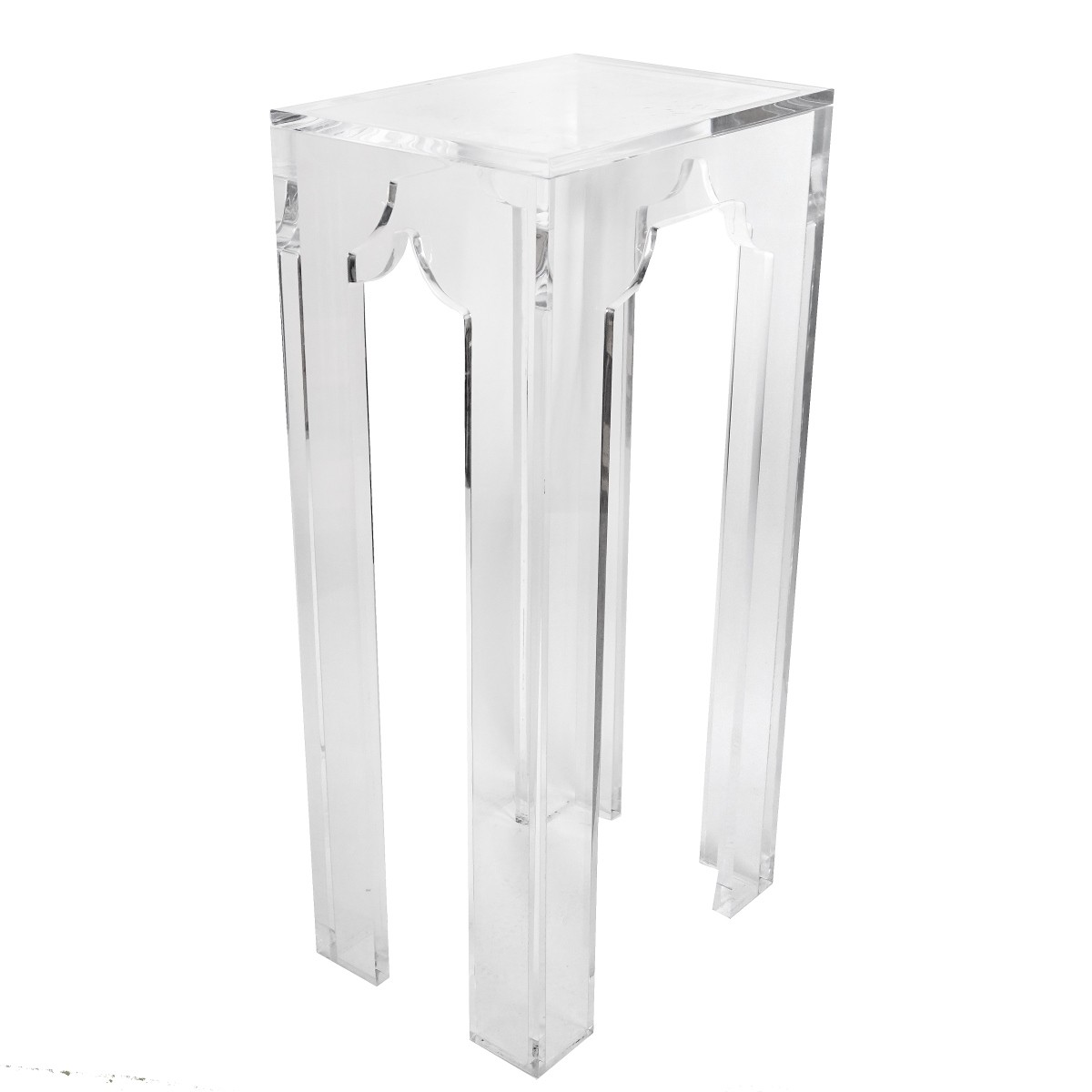 Mid Century Modern Lucite Pedestal