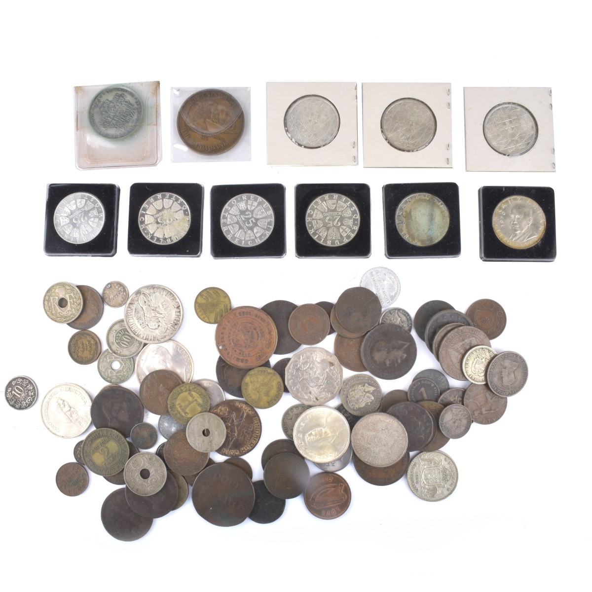 Assorted U.S. and International Coins