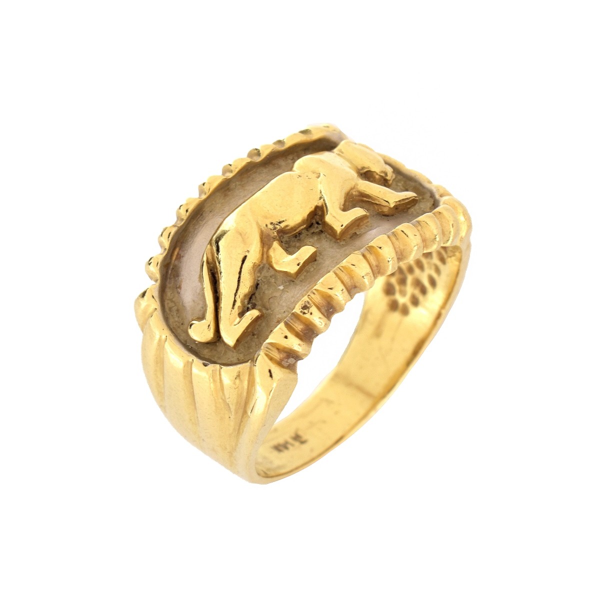 Cartier style 14K Ring