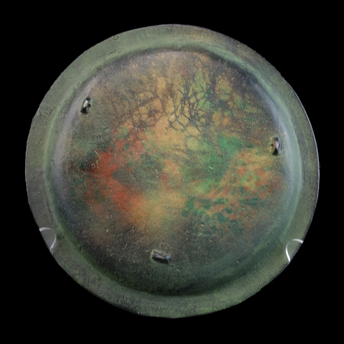 Japanese Bronze Plate