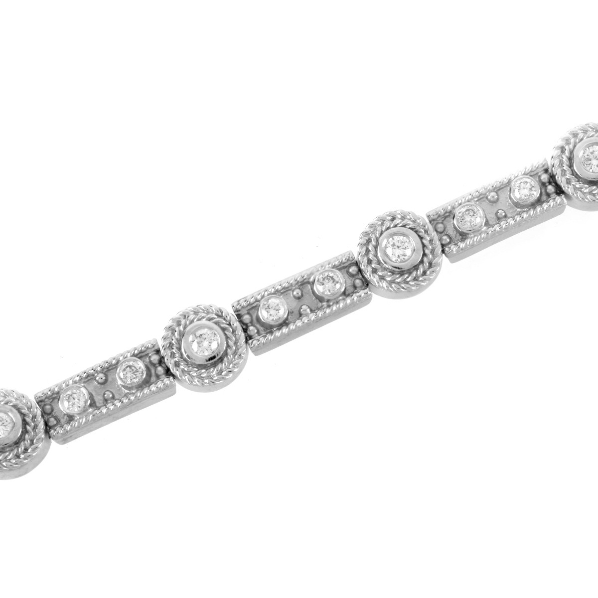 Diamond and 18K Bracelet