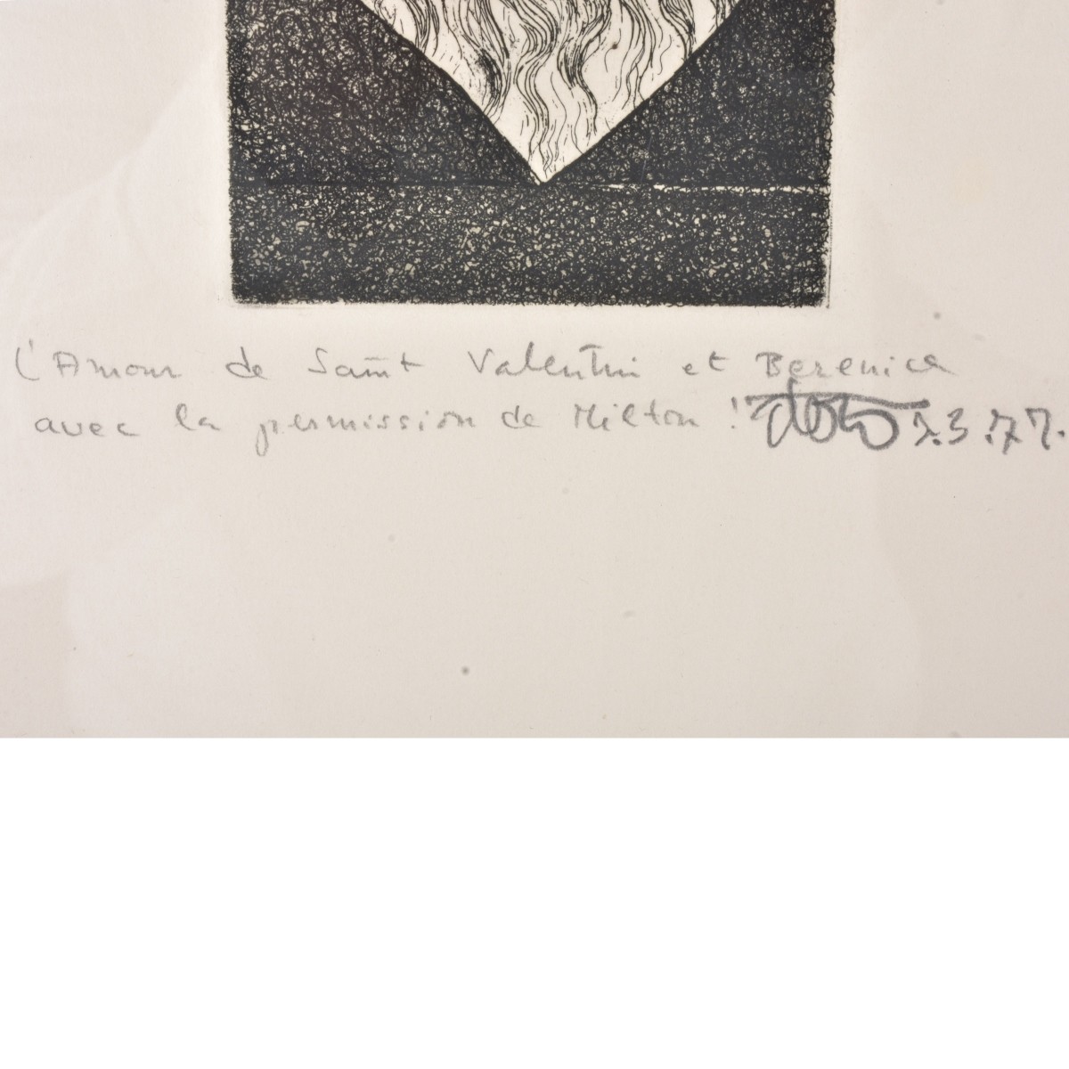 20th C. French Etching