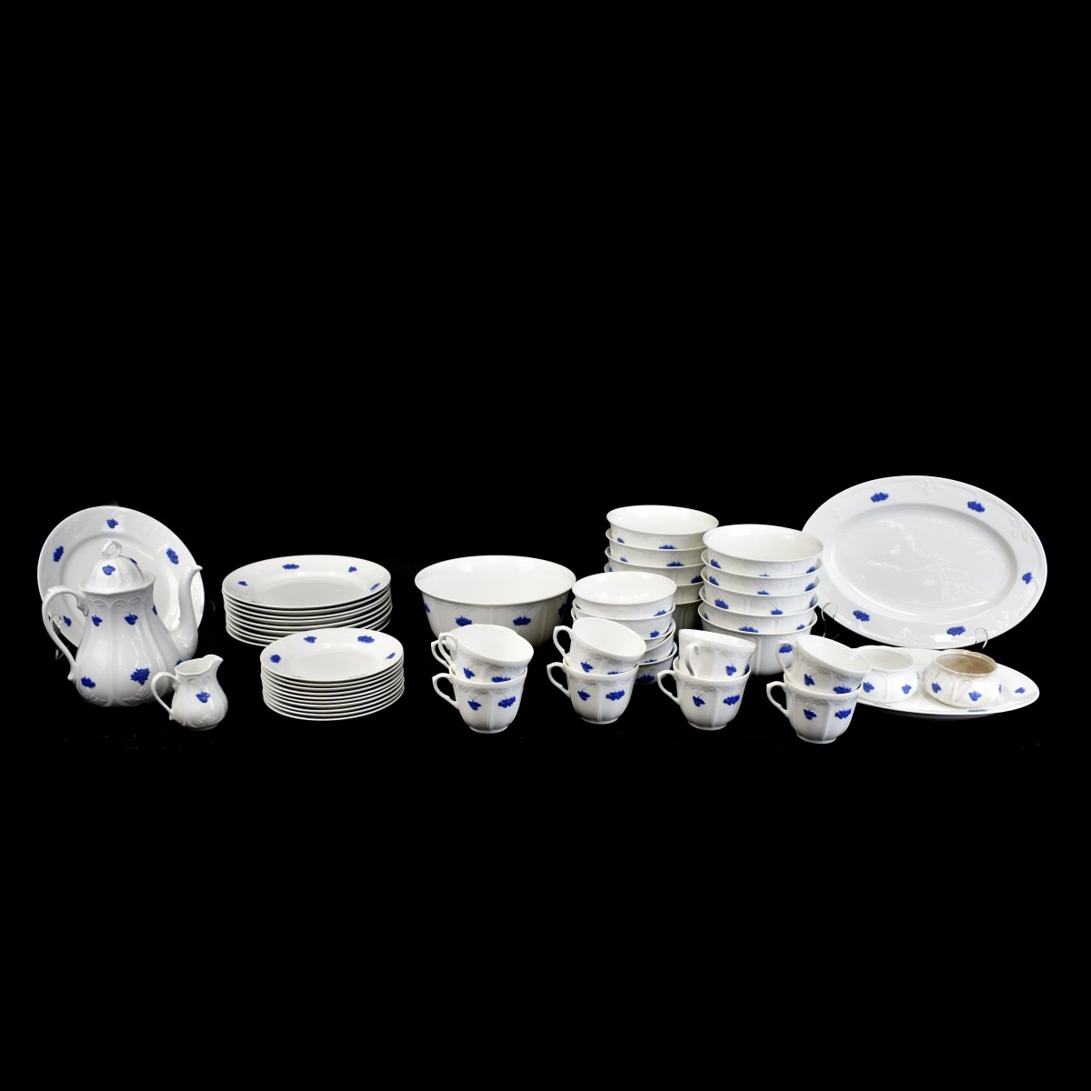 Gustavsberg "Bla Blom" Dinner Service