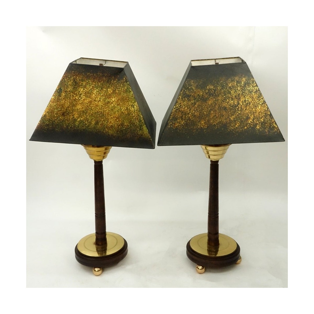 Pair of Danish Modern Style Lamps