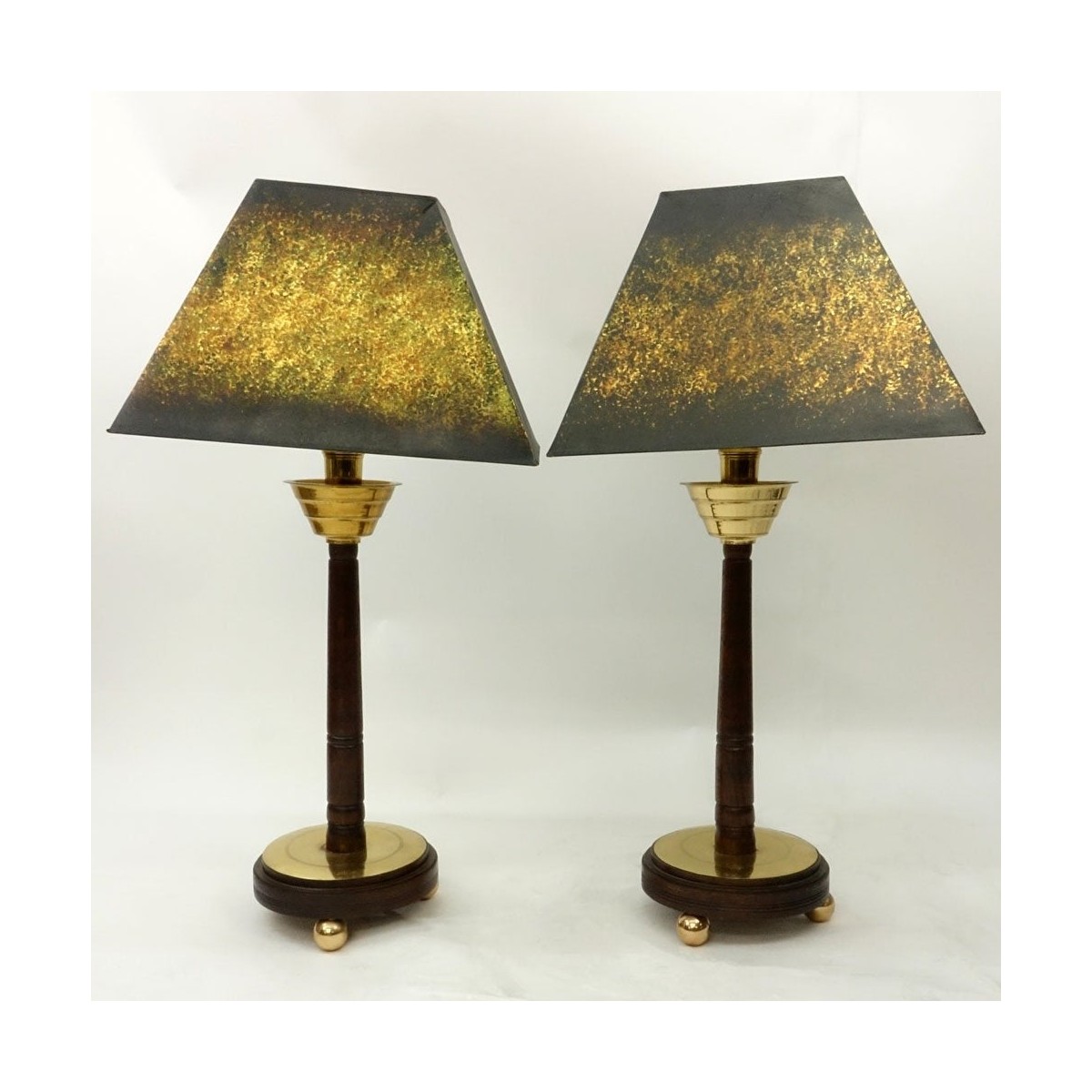 Pair of Danish Modern Style Lamps