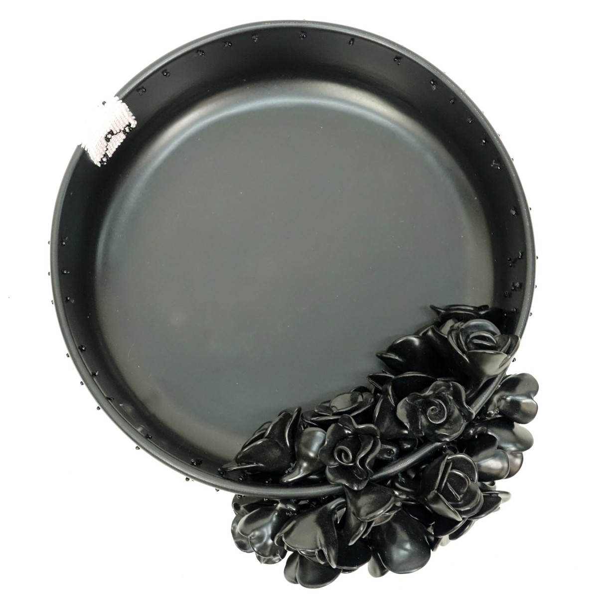 Artnenica Black Ceramic Bowl