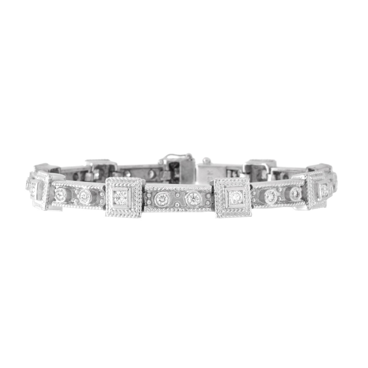 Diamond and 18K Bracelet