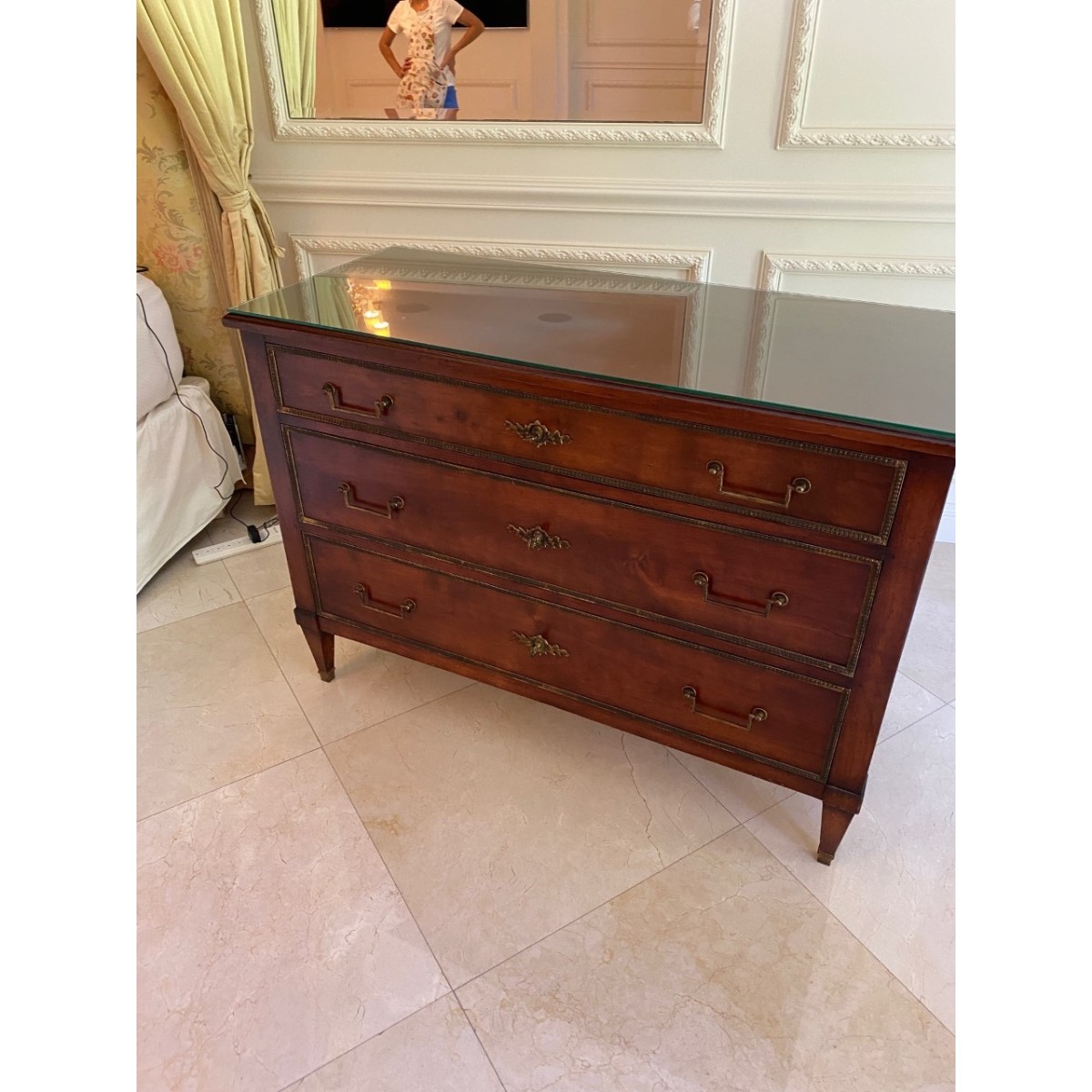 Louis XVI Style Chest of Drawers