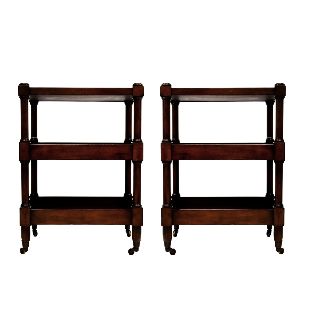 Pair of Baker Furniture Side Tables