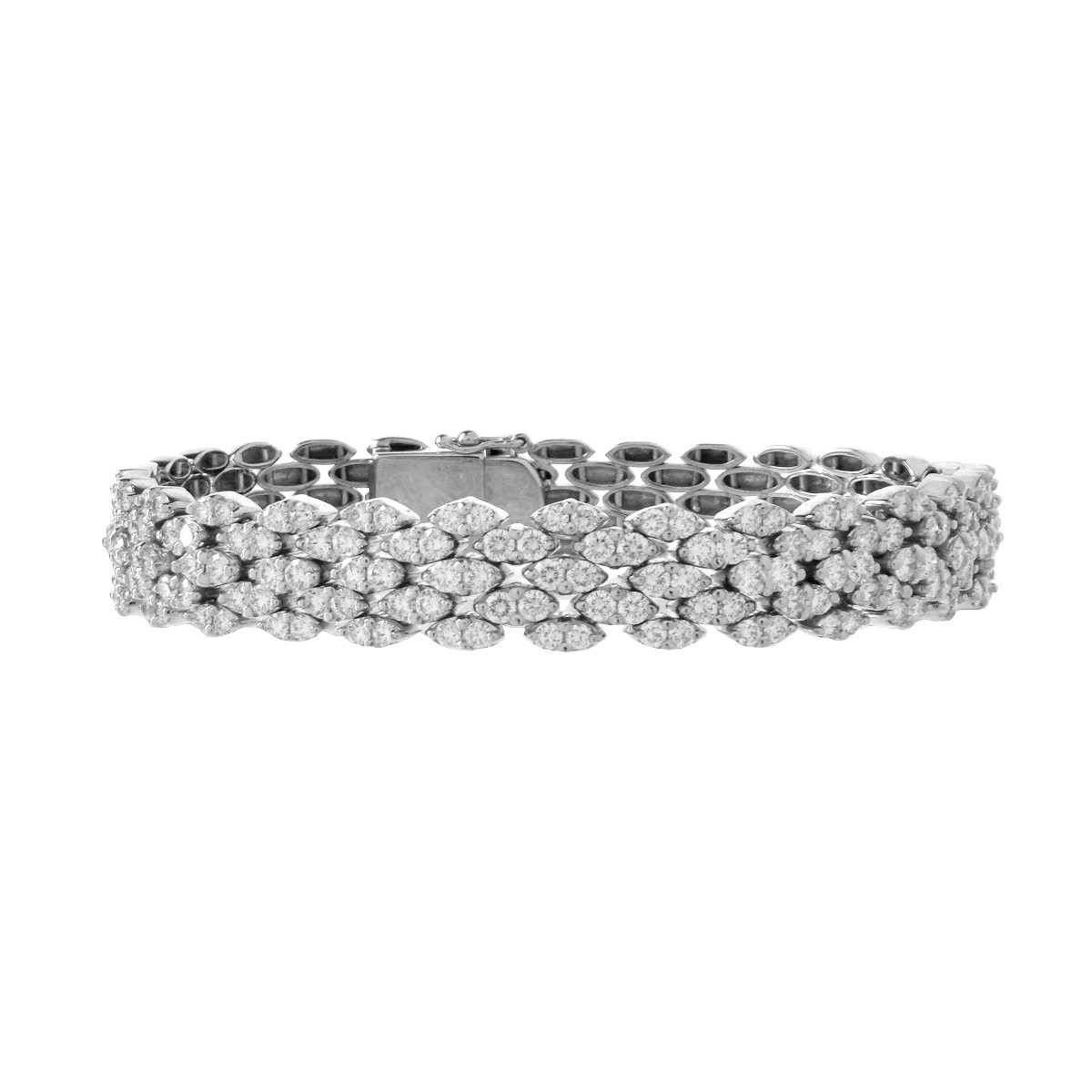 Diamond and 18K Bracelet