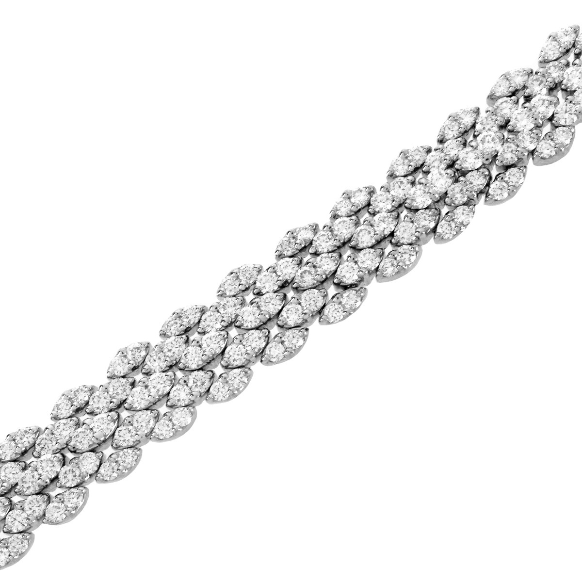 Diamond and 18K Bracelet