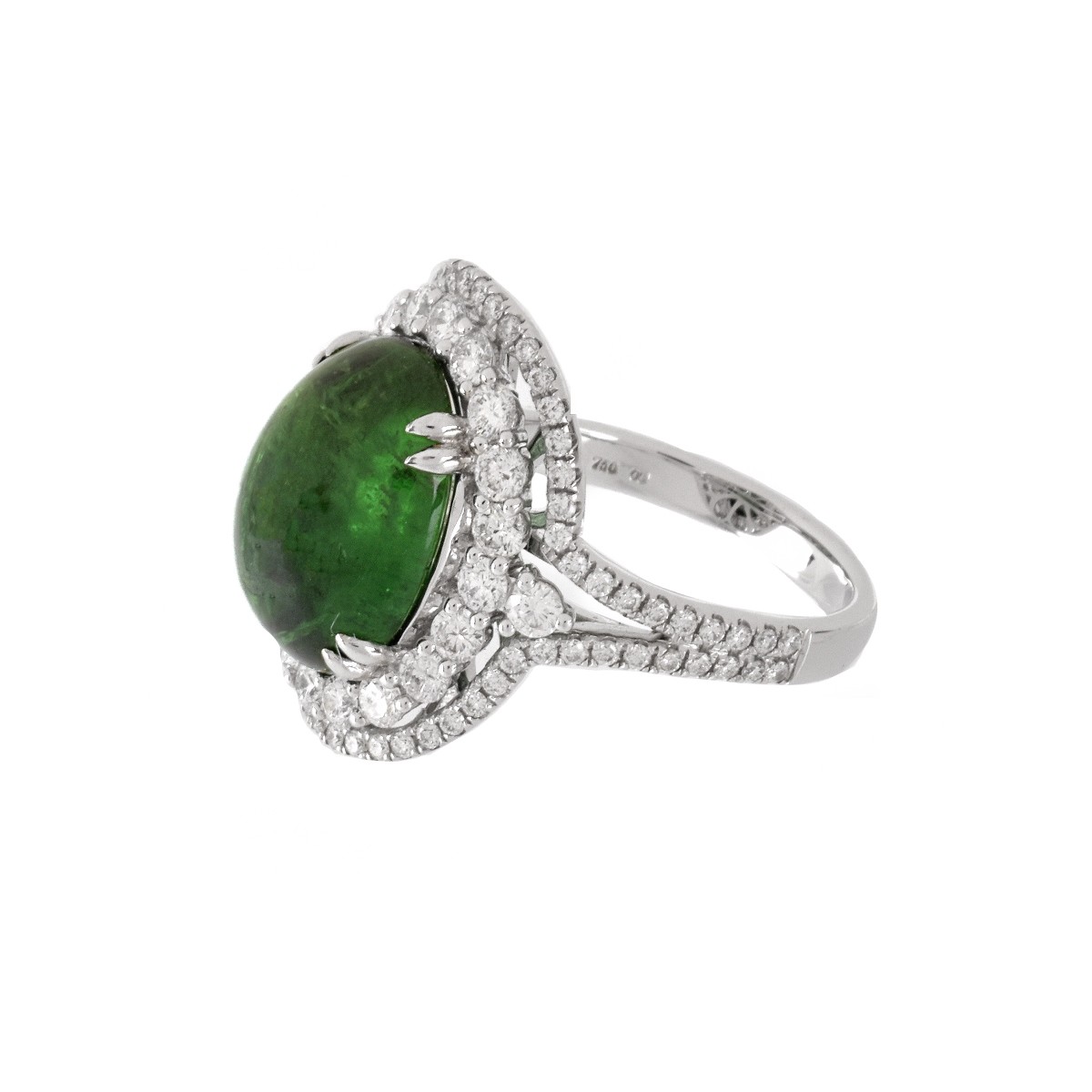 AGL Tsavorite, Diamond and 18K Ring