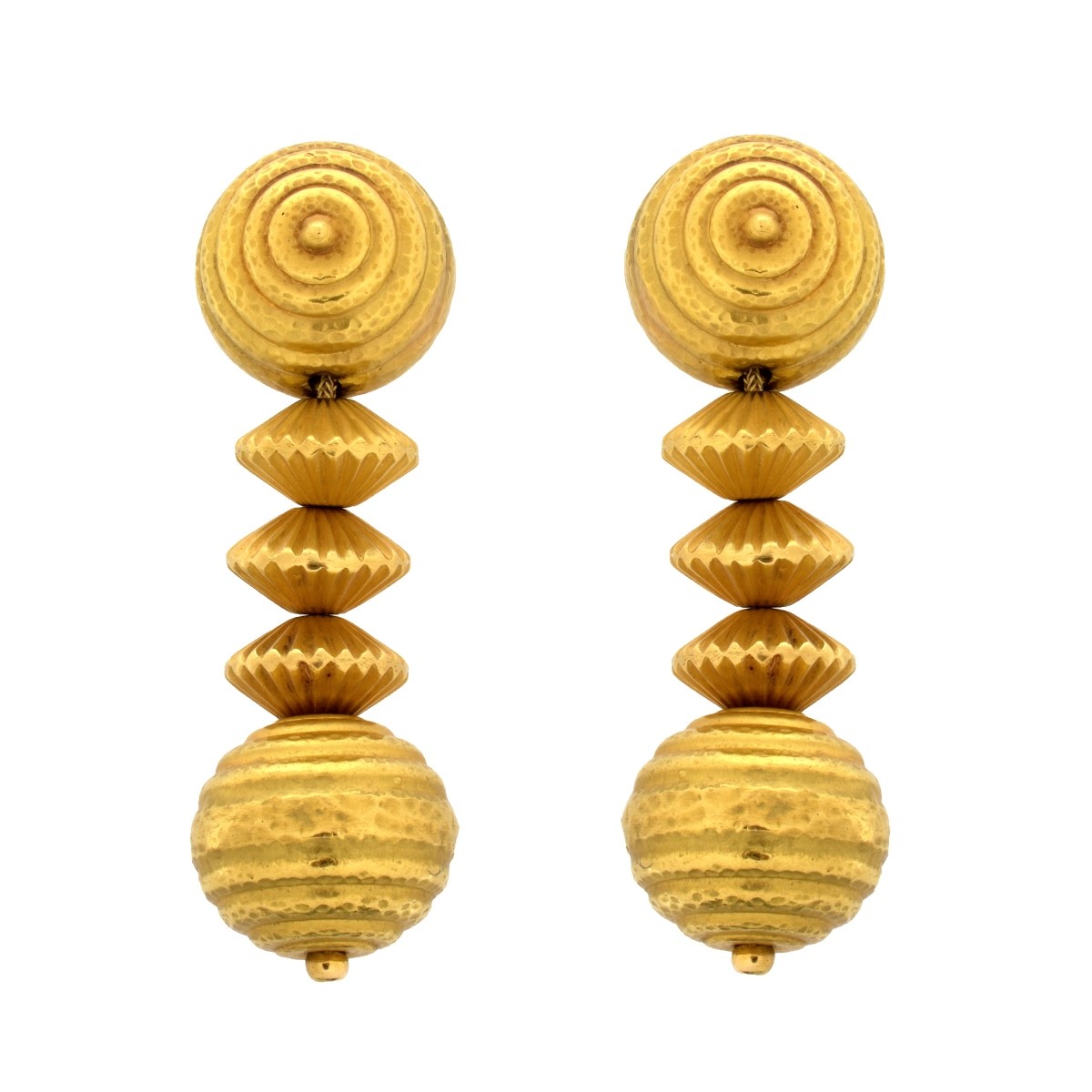 Vintage Lalaounis 18K Earrings