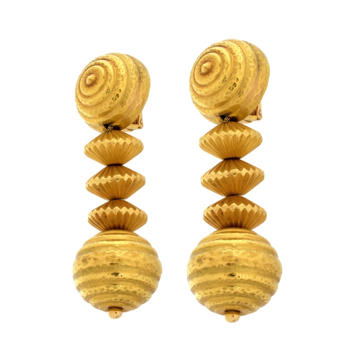 Vintage Lalaounis 18K Earrings