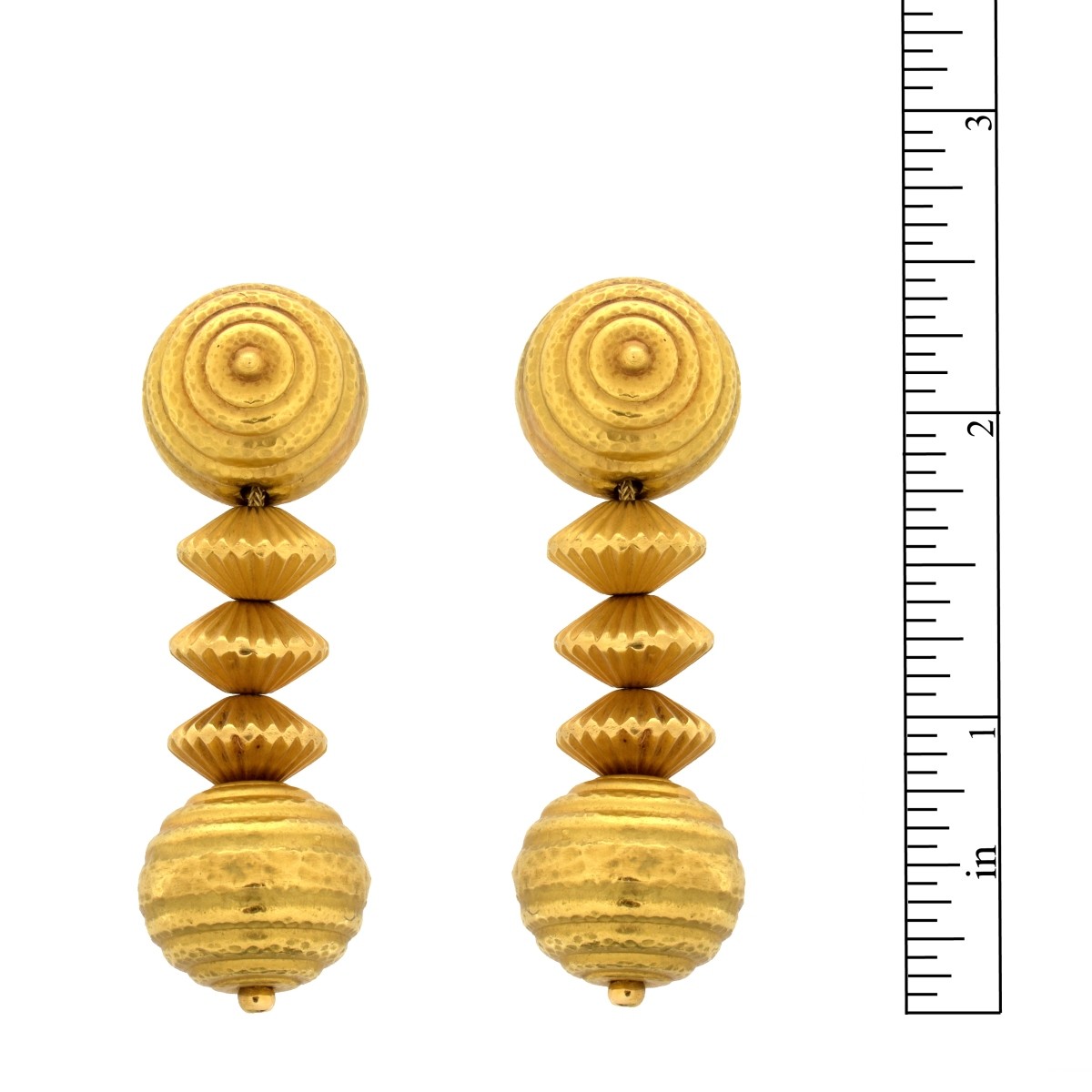 Vintage Lalaounis 18K Earrings