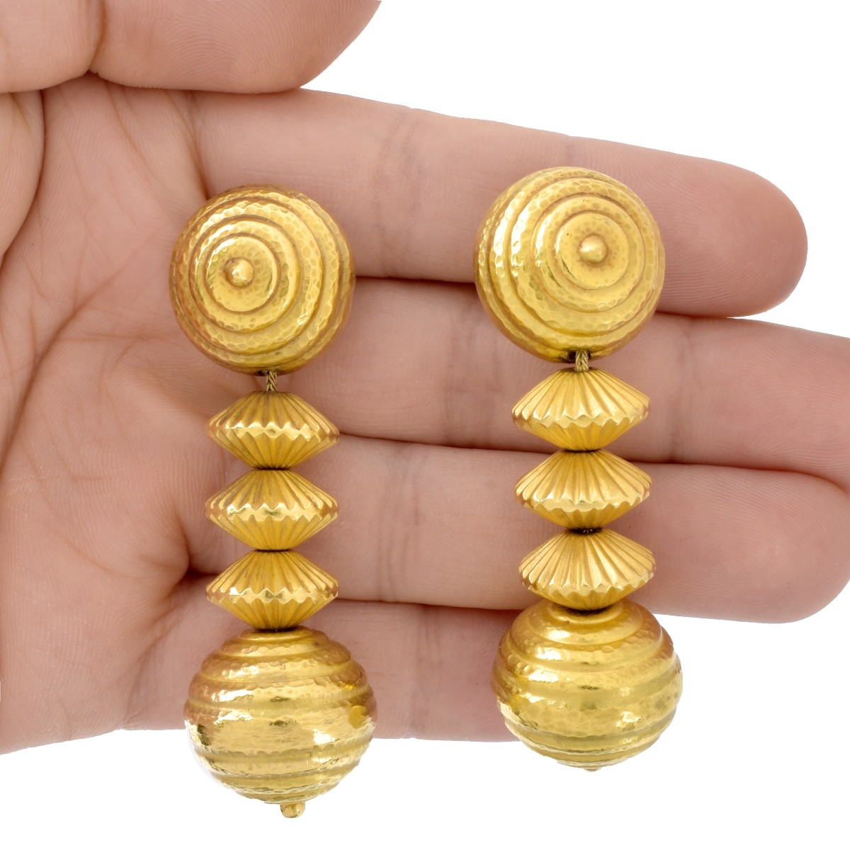 Vintage Lalaounis 18K Earrings