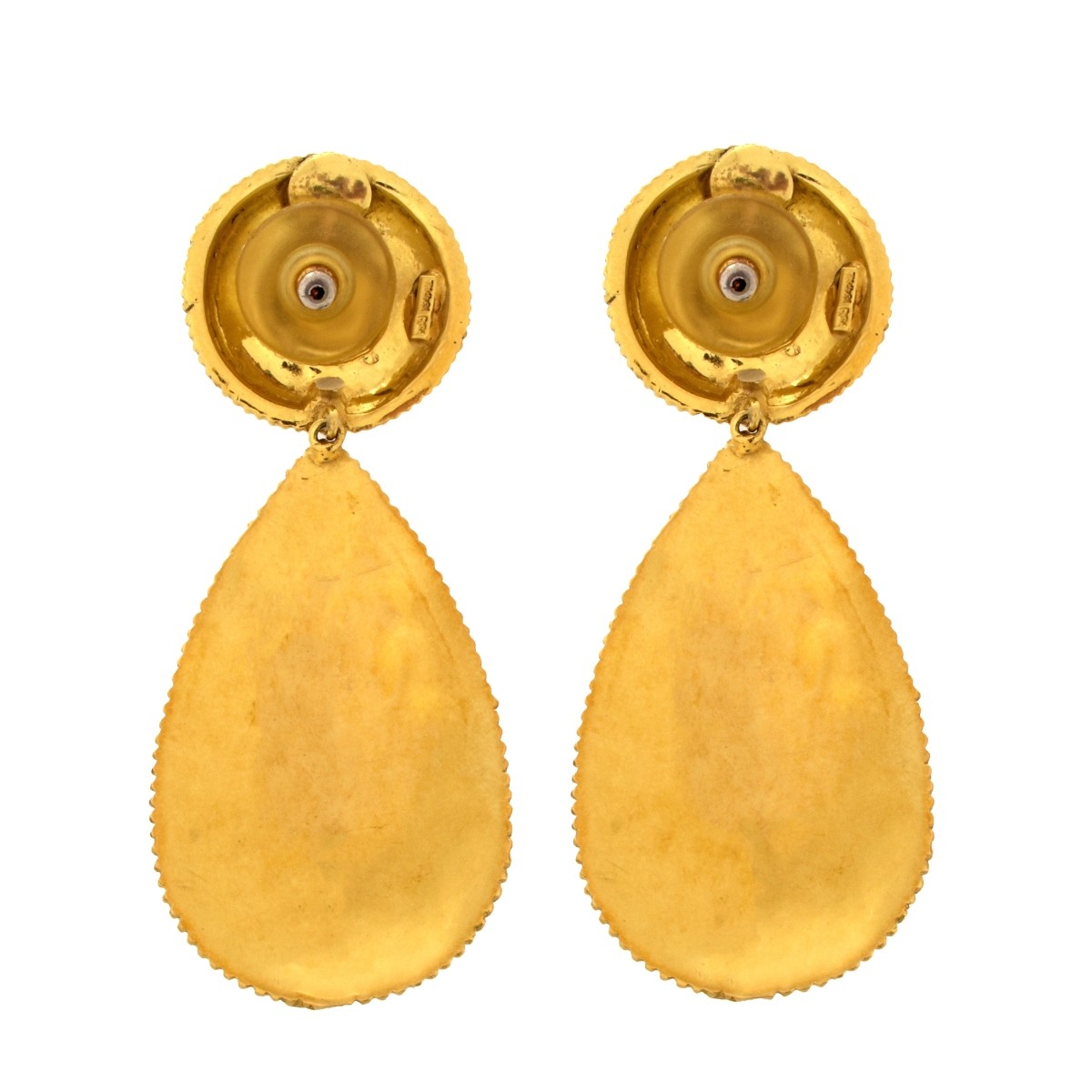 Vintage Chrissilato 18K Earrings