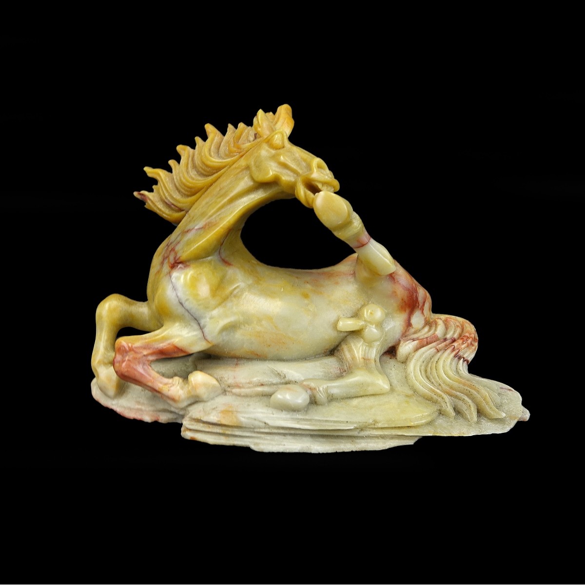 Antique Chinese Soapstone Horse