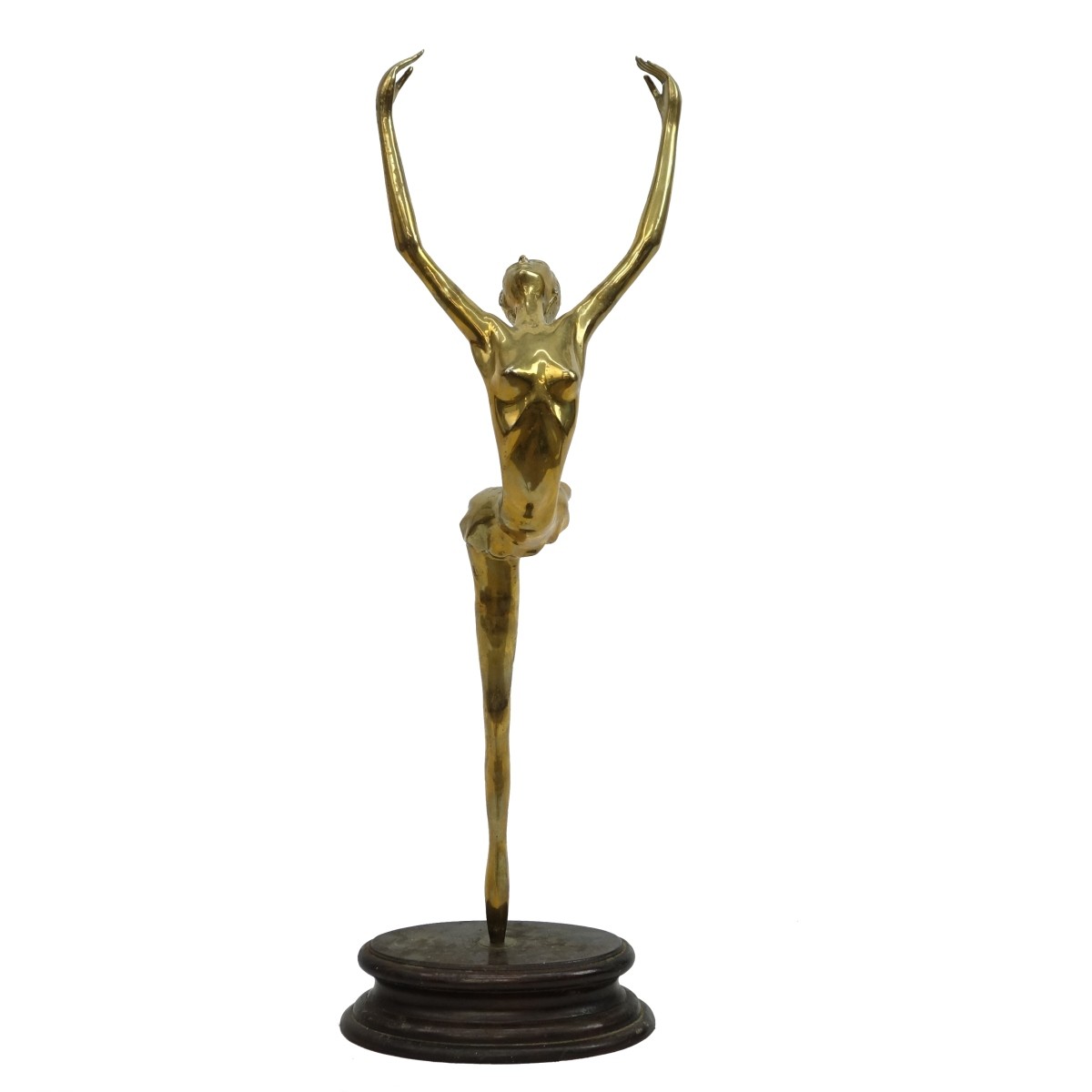 Large Bronze Sculpture "Ballerina"